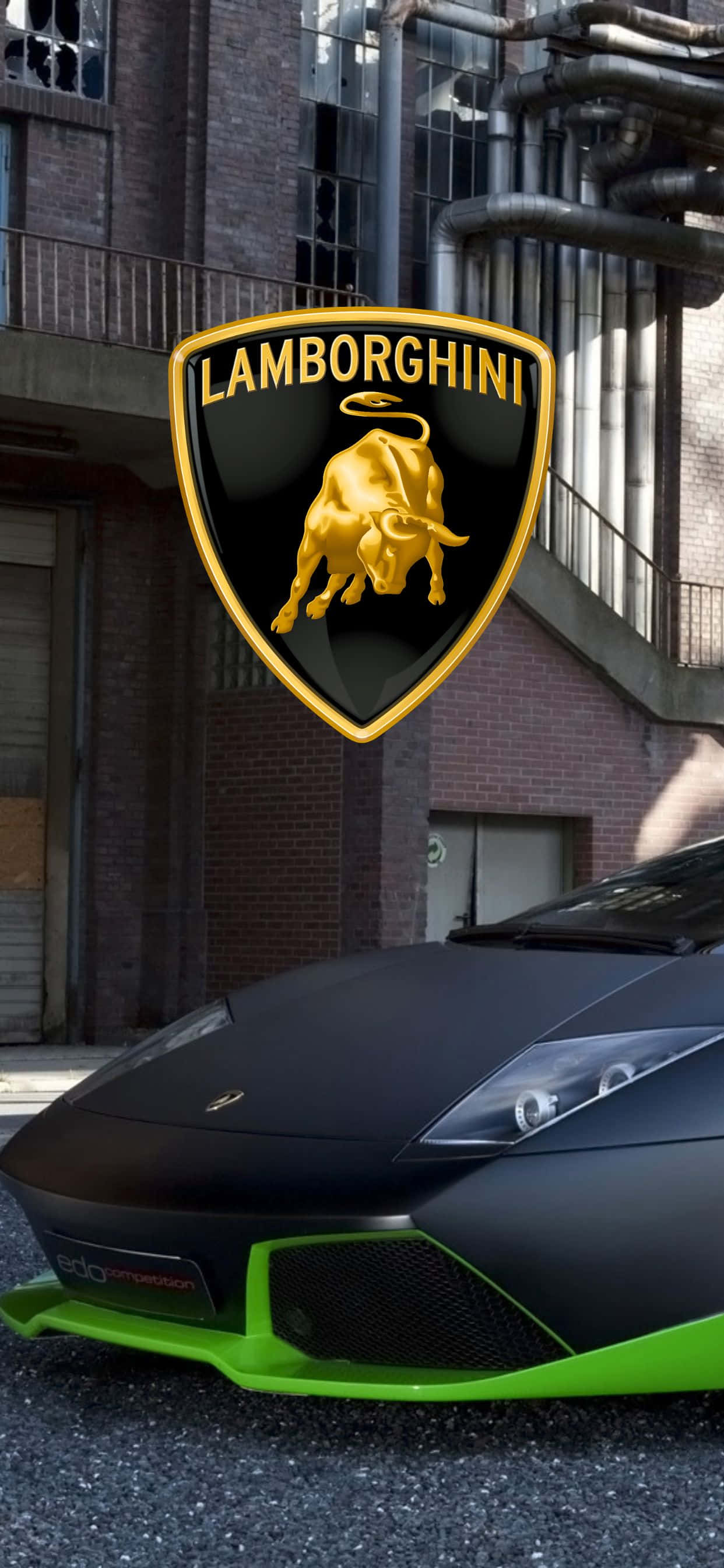 iPhone XS Max 藍寶堅尼 Murcielago 背景 壁紙