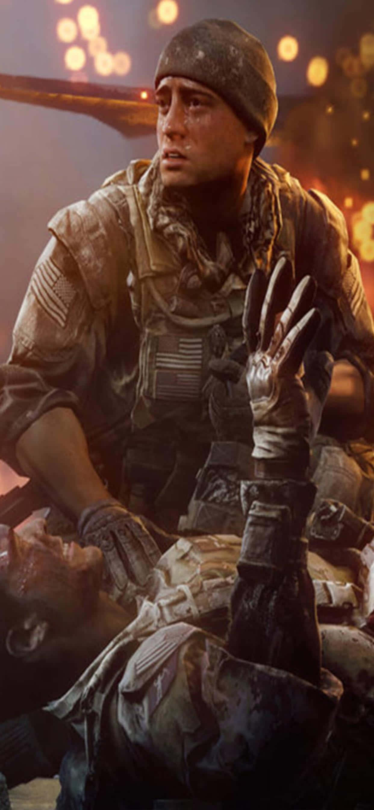 「以iPhone Xs Max遊玩《Battlefield 4》，用次世代遊戲體驗擊敗對手」 壁紙