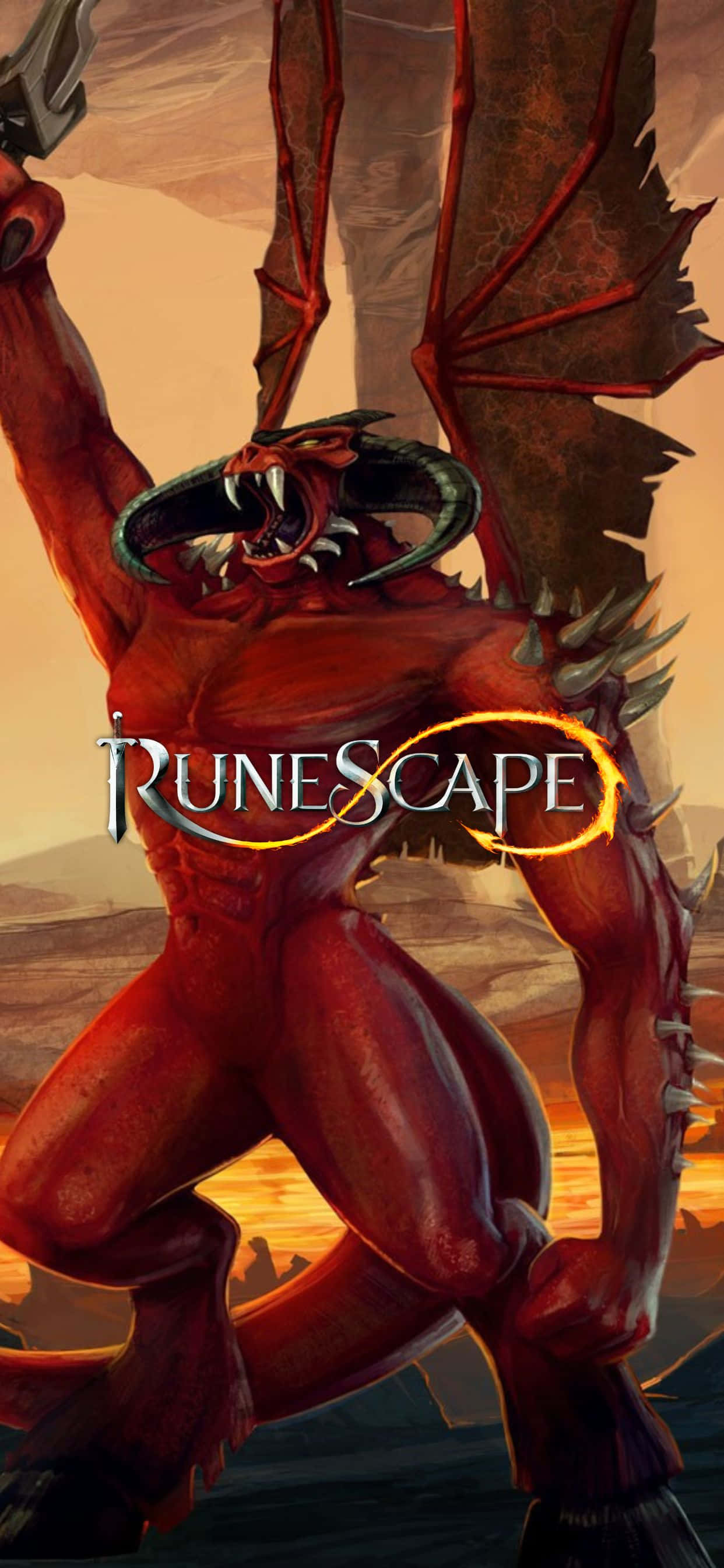 在iPhone Xs Max上探索Runescape的世界 壁紙