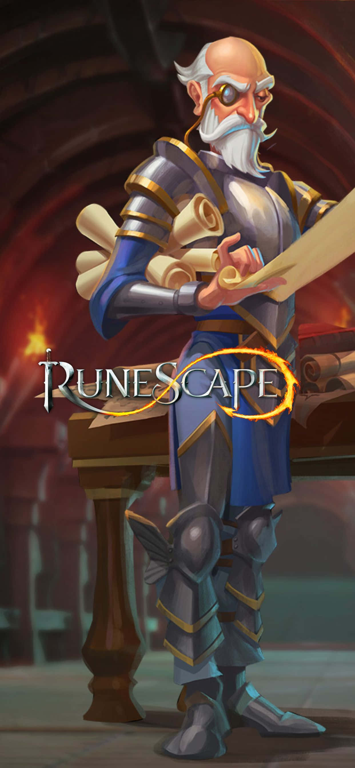 用iPhone Xs Max探索Runescape的世界 壁紙