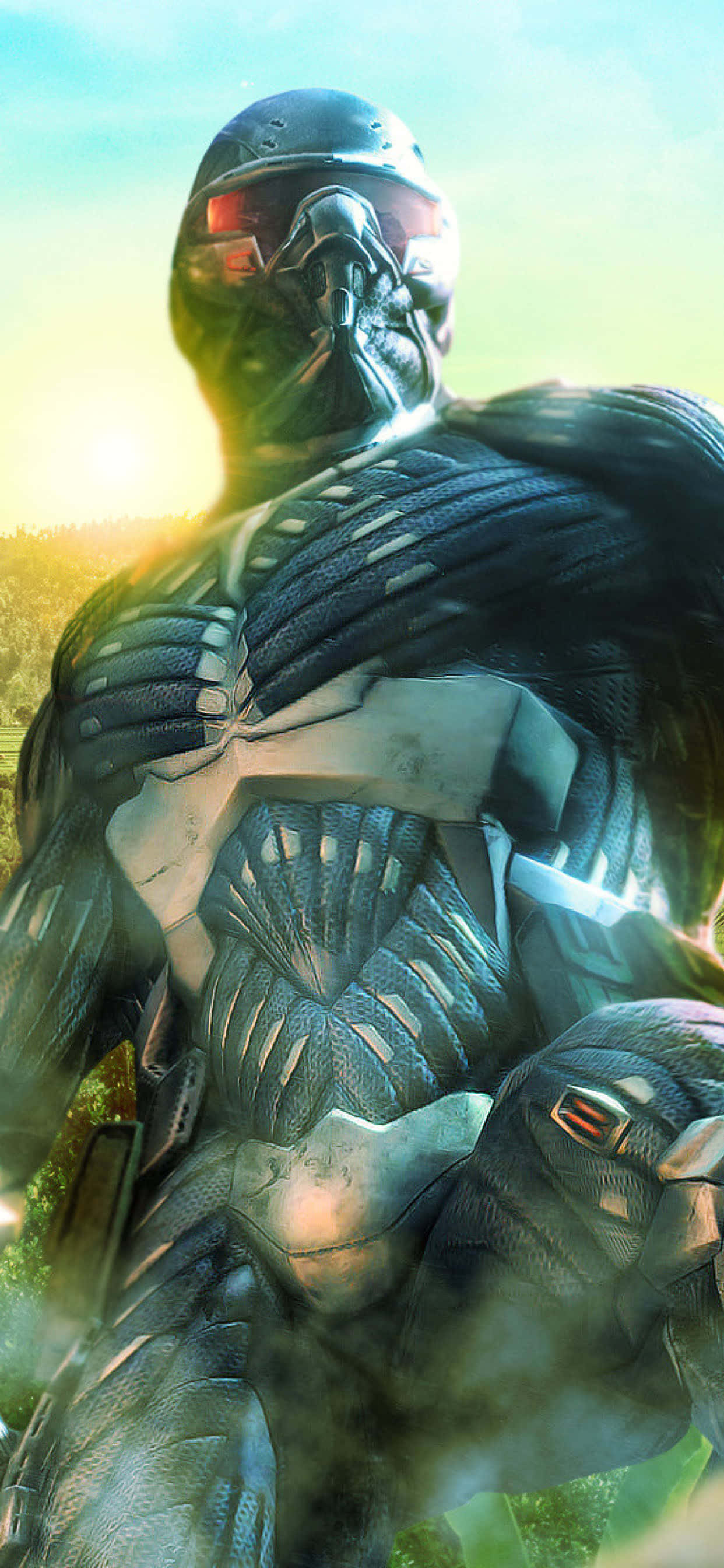 iPhone XS Max 搭配《Crysis Warhead》背景 壁紙