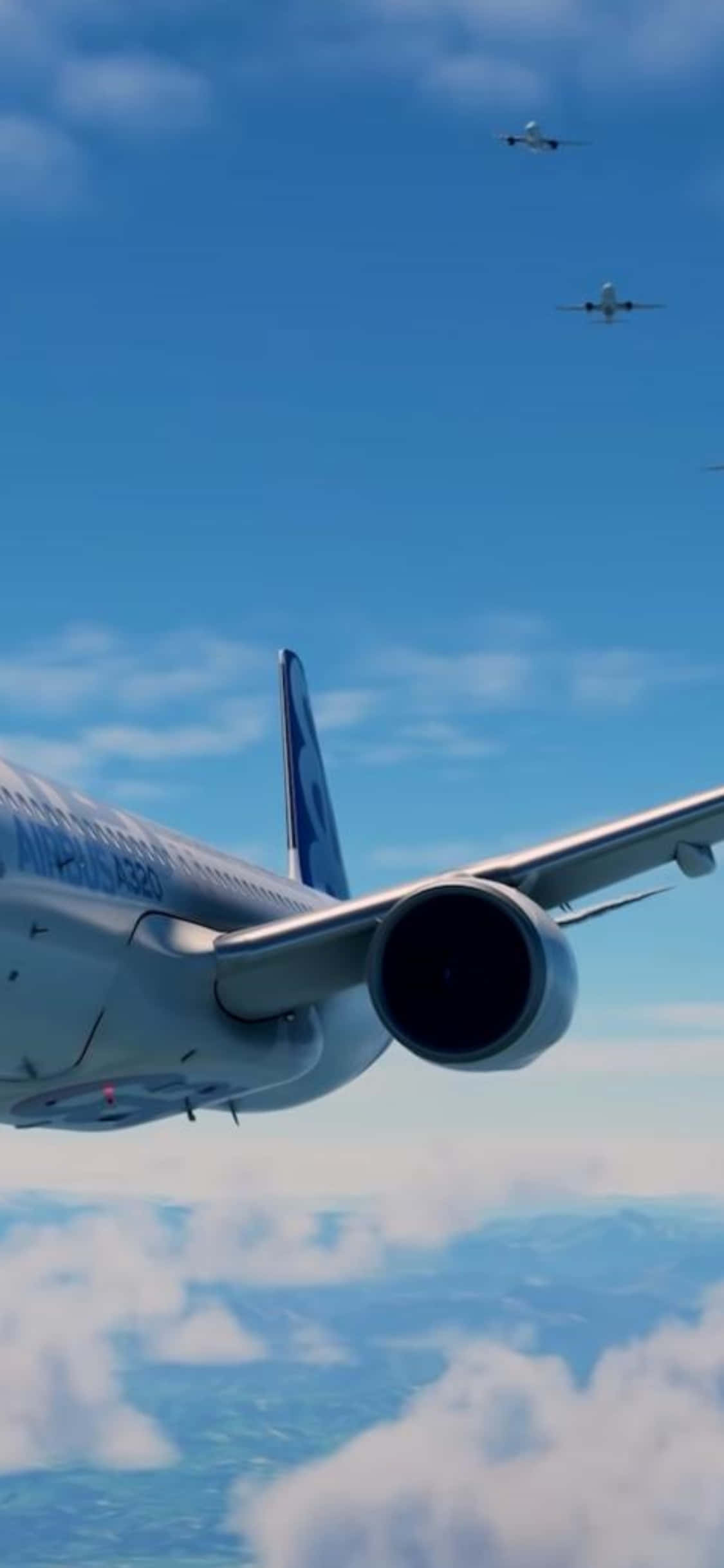 隨時隨地，透過 iPhone Xs 上的 Microsoft Flight Simulator 起飛 壁紙