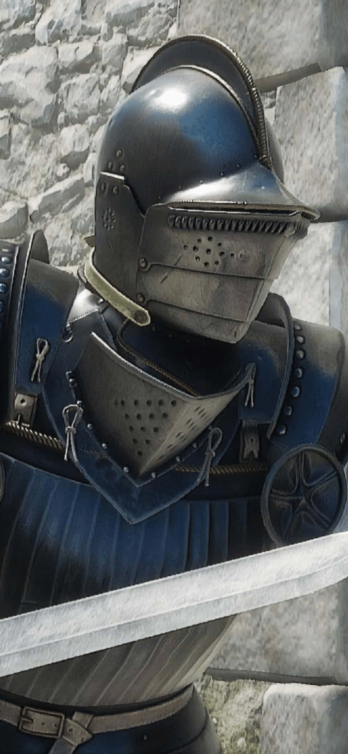 金屬盔甲戰士 iPhone Xs Mordhau 背景 壁紙