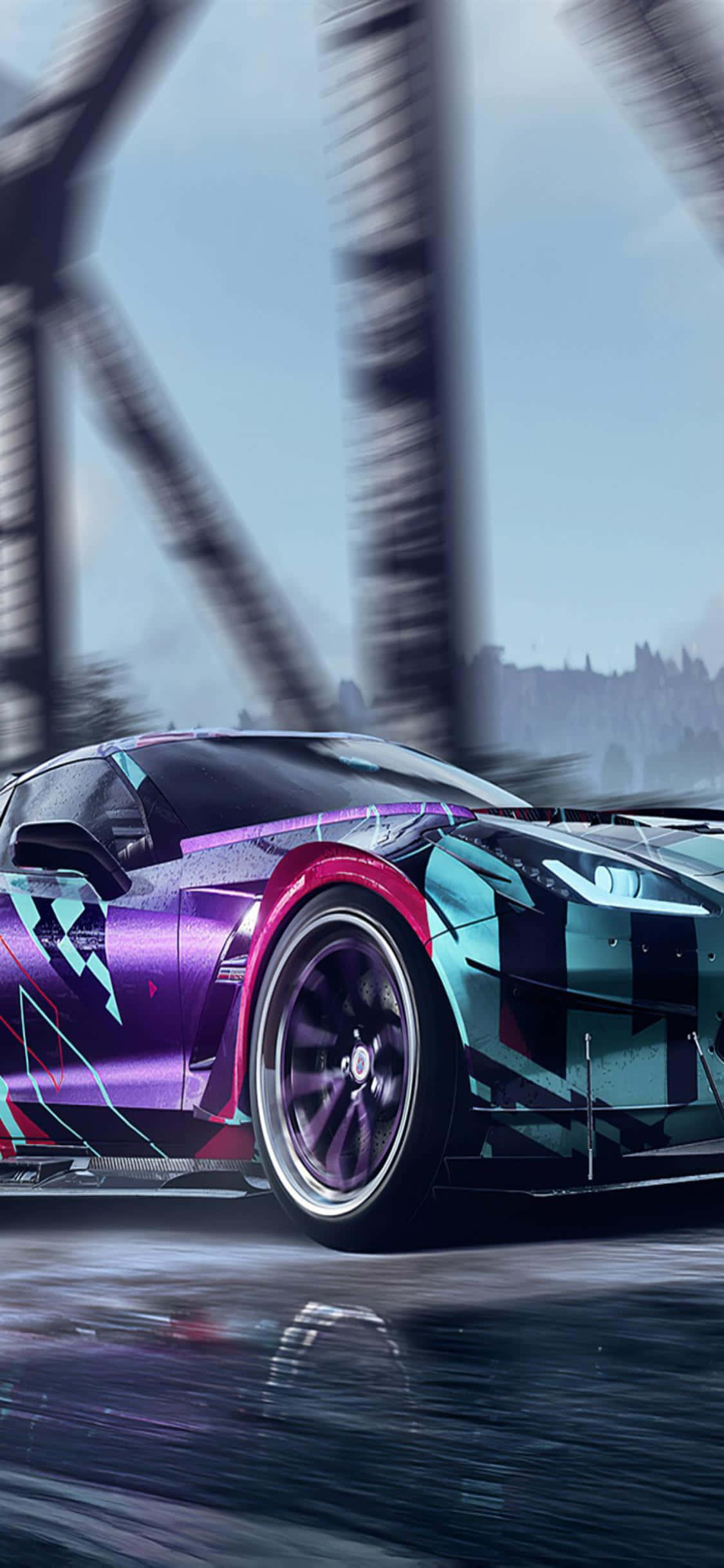 在 iPhone Xs 上釋放你的內在飆速魂：Need For Speed Heat 壁紙