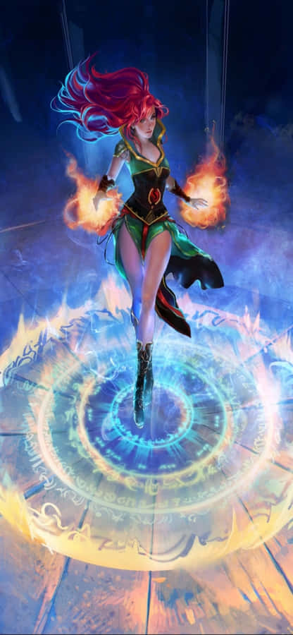 iPhone Xs Runescape 背景 – 女巫 Ariane 壁紙