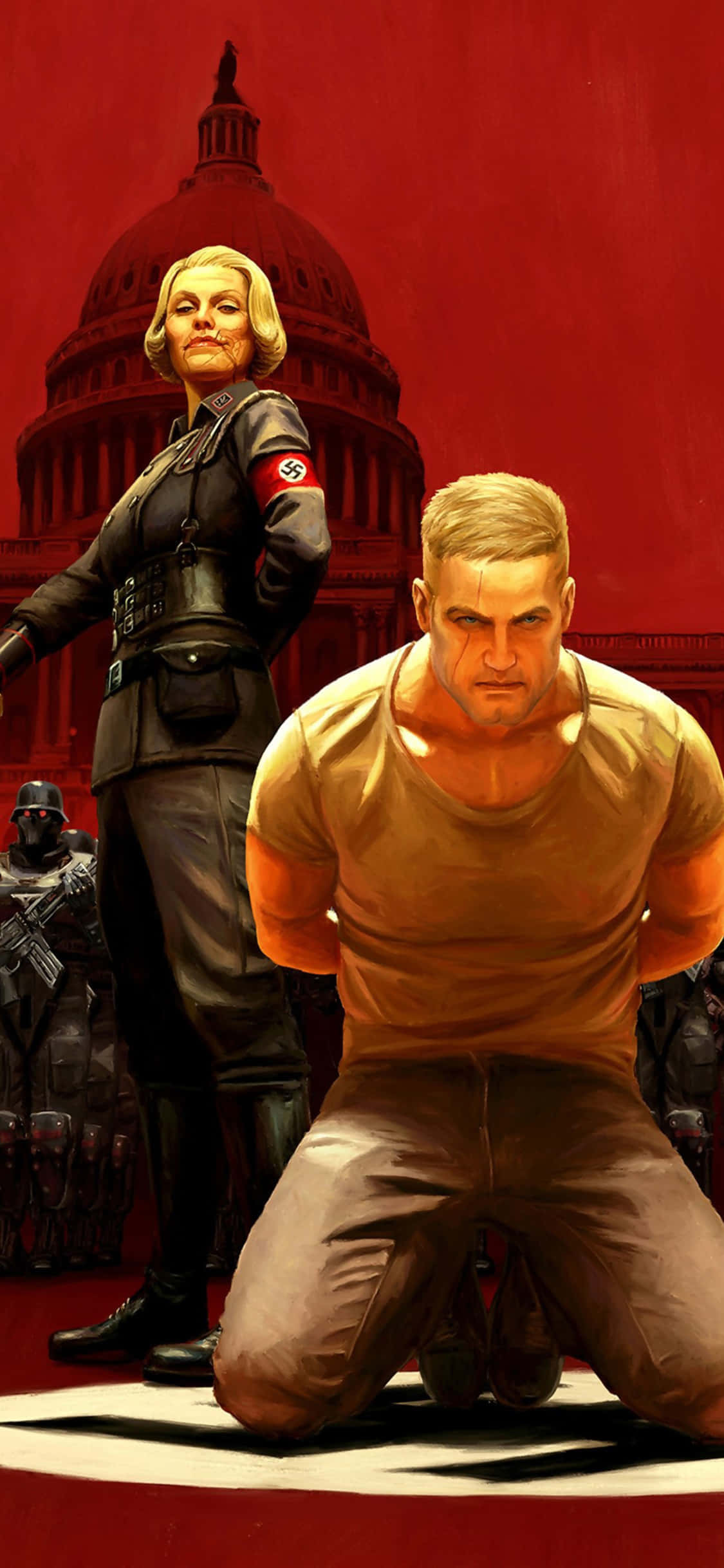 iPhone Xs Wolfenstein II: The New Colossus 背景 壁紙