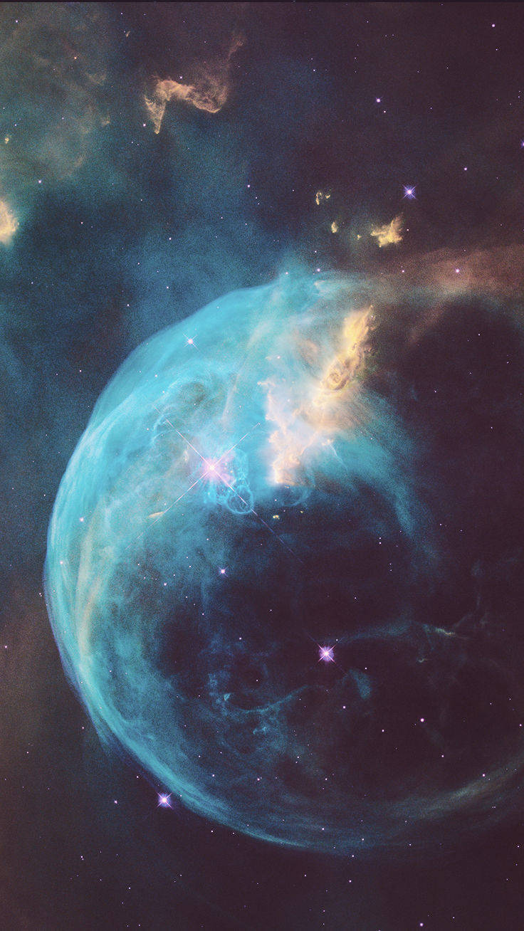 iPhone Xs 星系 壁紙