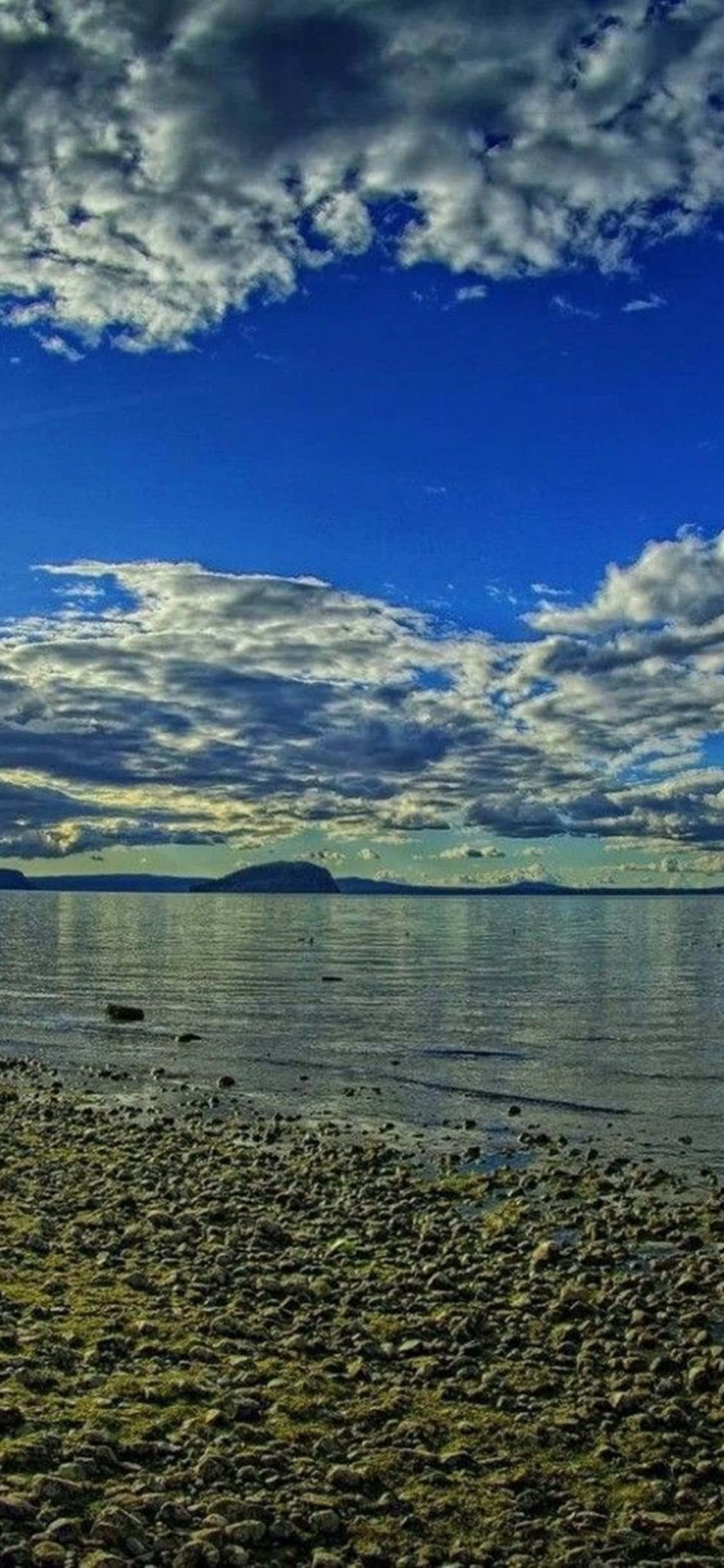iPhone Xs 桌面 PC 海滨背景 壁紙