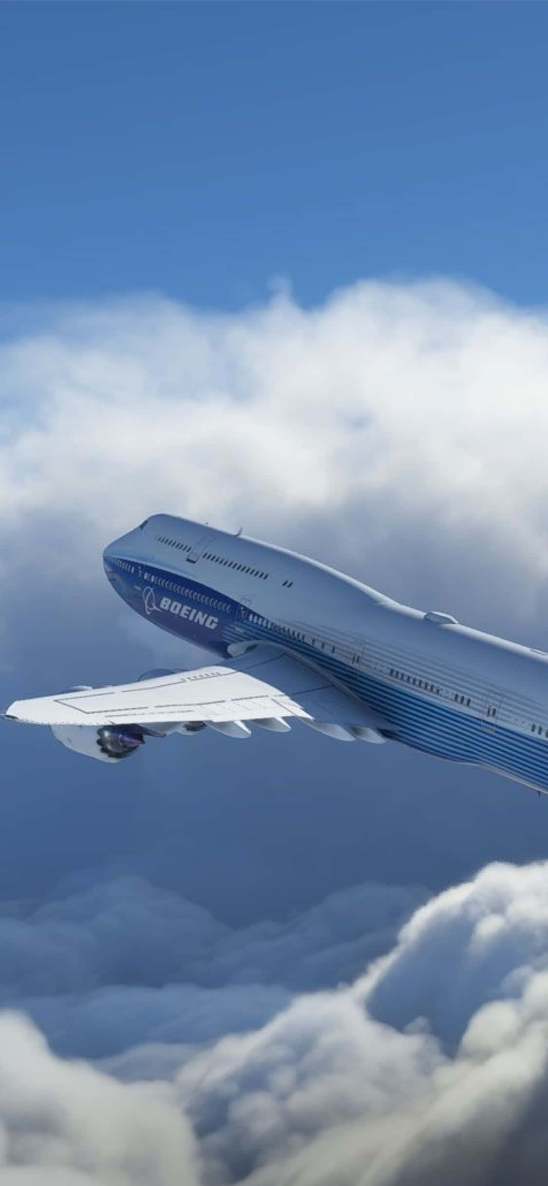 透過iPhone XS與Microsoft Flight Simulator，在虛擬世界中翱翔天際 壁紙