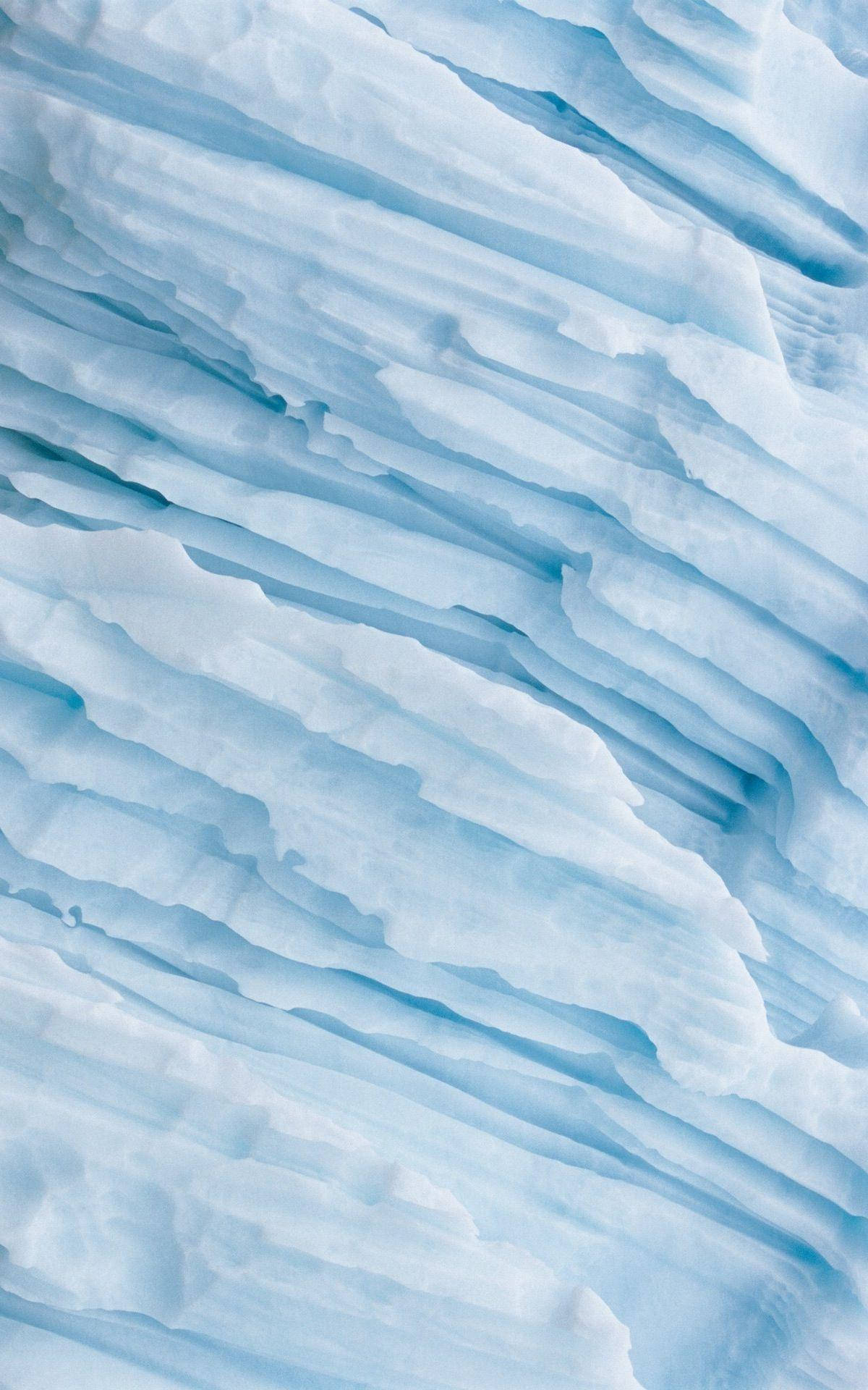 北極光藍美學iPhone桌布 壁紙
