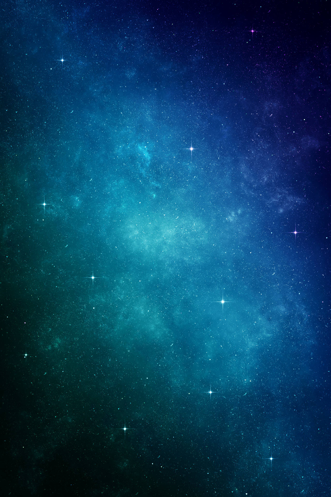 抽象星空夜景 iPhone 桌布