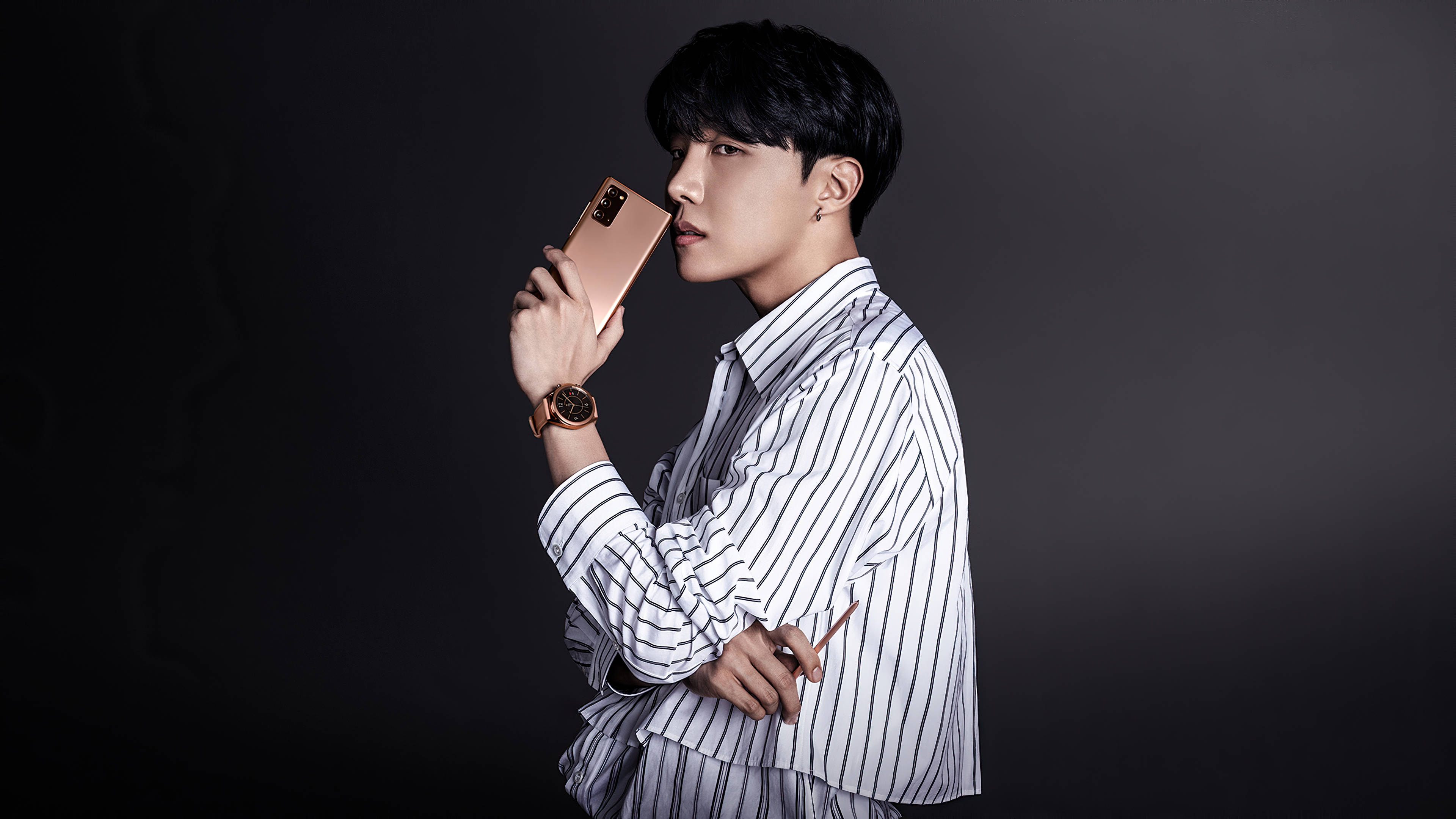 唯美防彈少年團 J-hope 手機模特寫真 壁紙