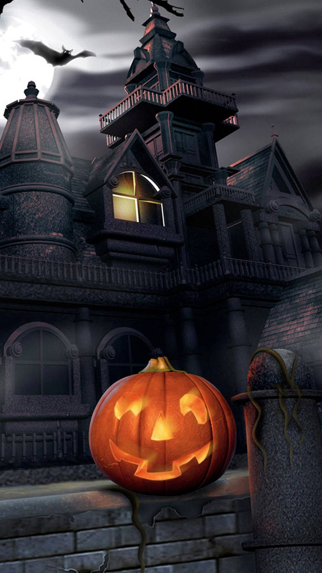 Jack O Lantern萬聖節iPhone桌布 壁紙