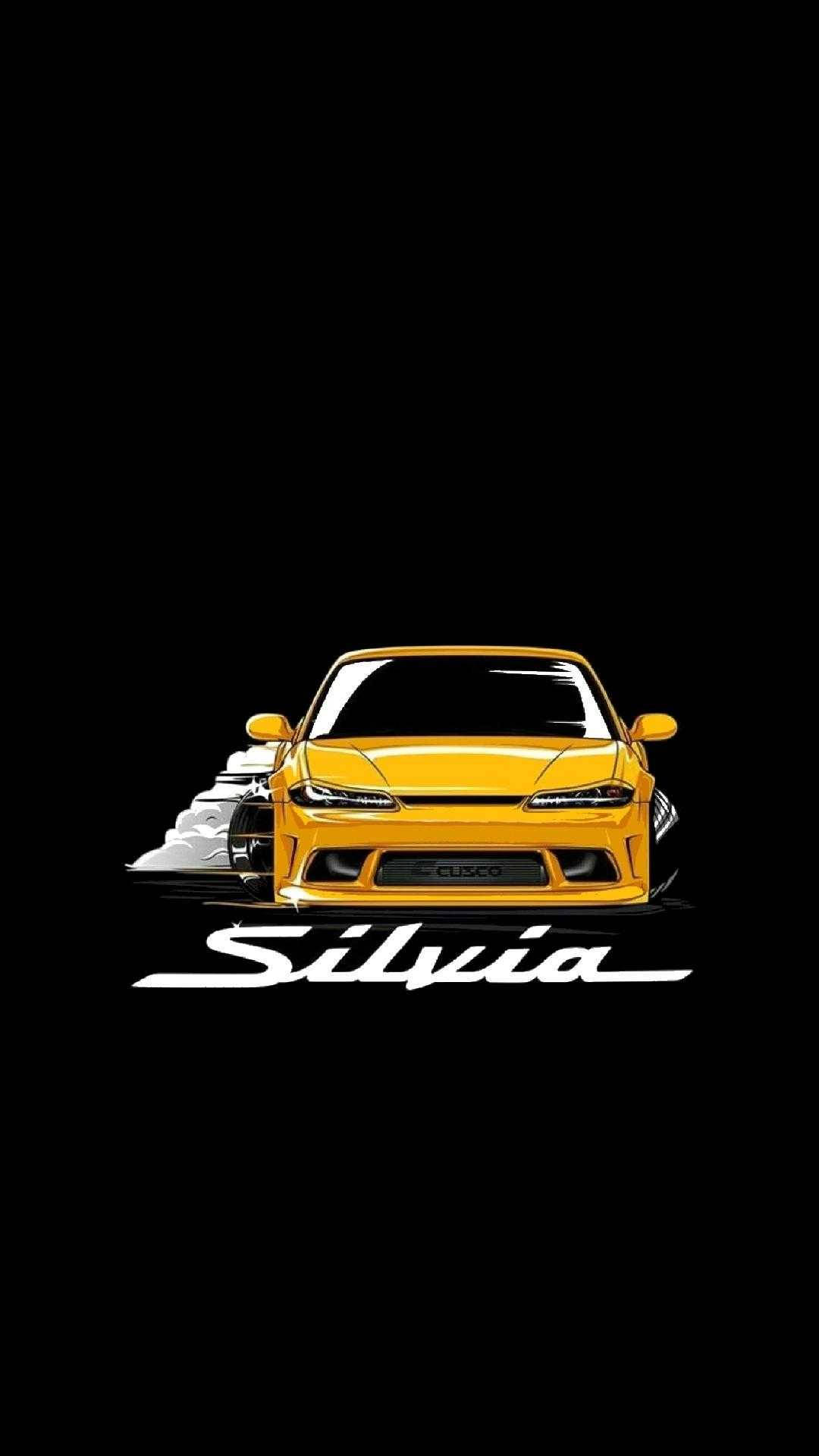 JDM 美學日產 Silvia 藝術作品 壁紙