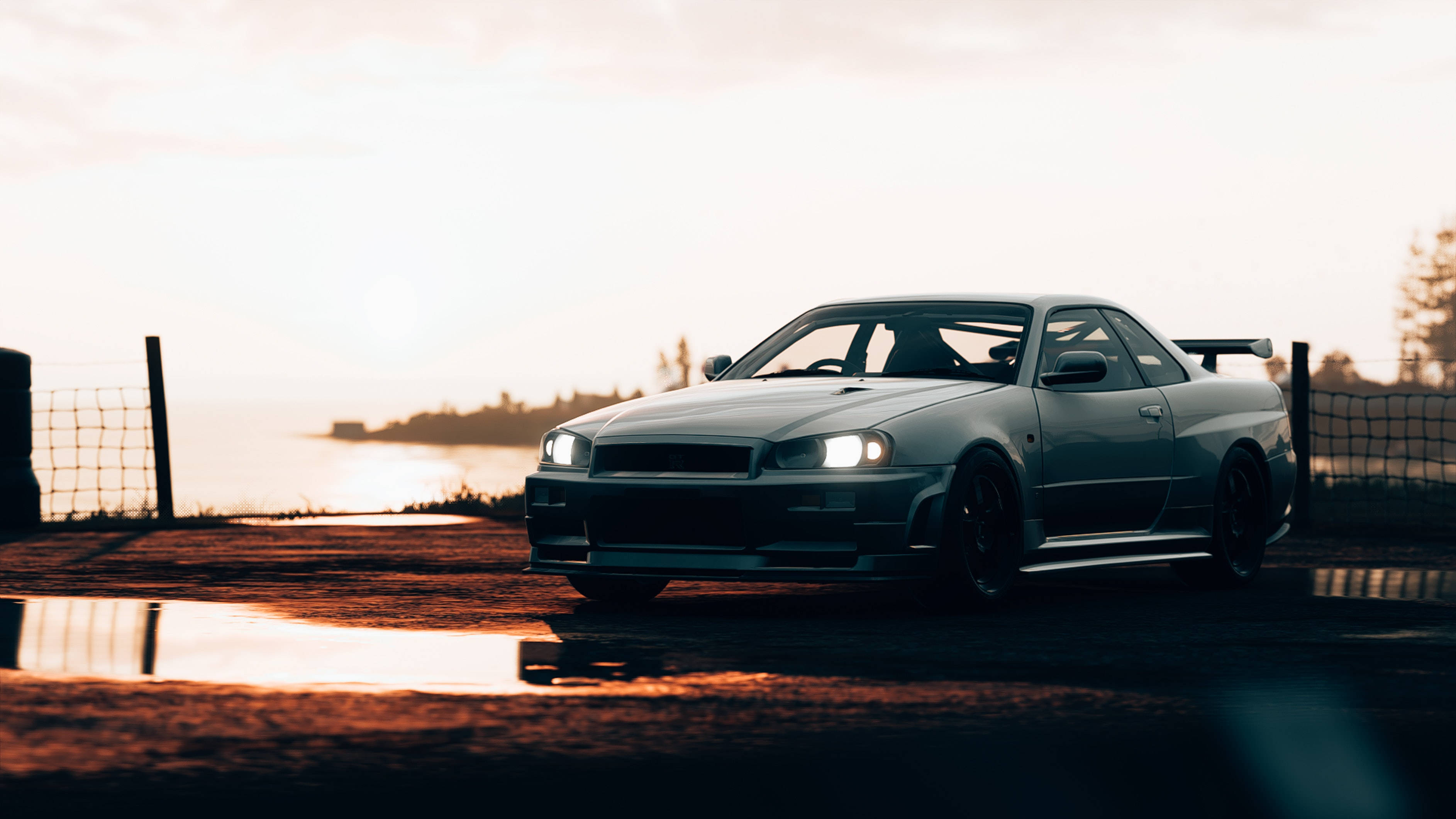 JDM 車款夕景 壁紙