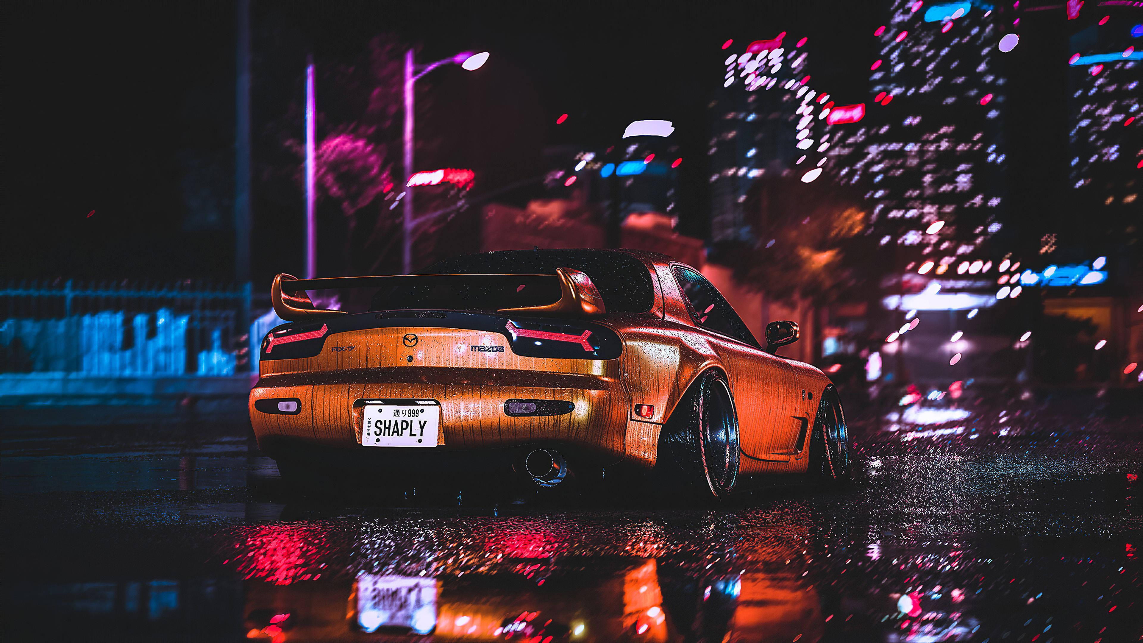 JDM 美學 馬自達 RX-7 壁紙