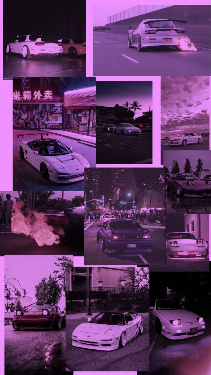 JDM 美學照片拼貼 壁紙