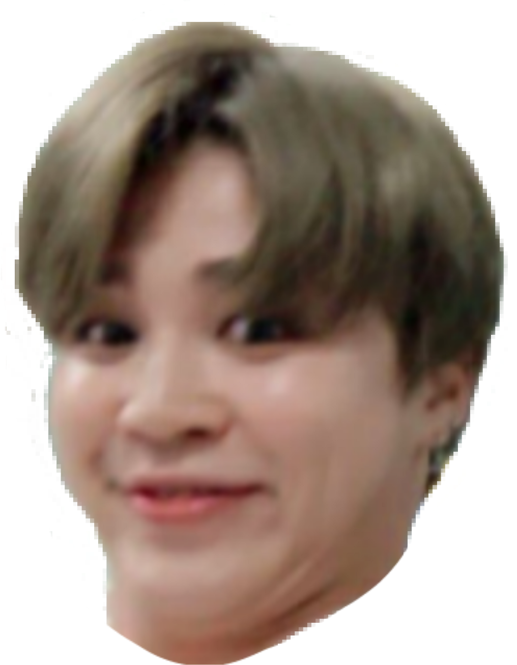 Jimin微笑剪影 壁紙