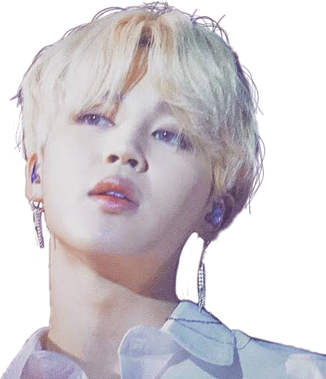 Jimin 金髮優雅造型 壁紙
