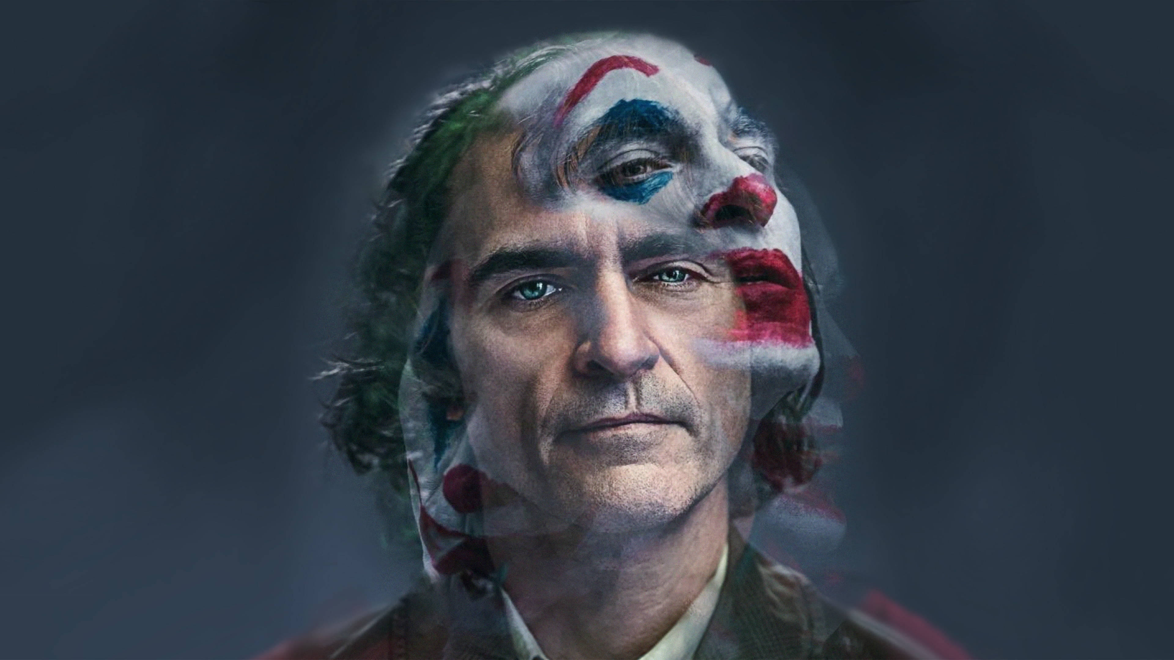 Joaquin Phoenix 小丑数字艺术 DC漫画 壁紙
