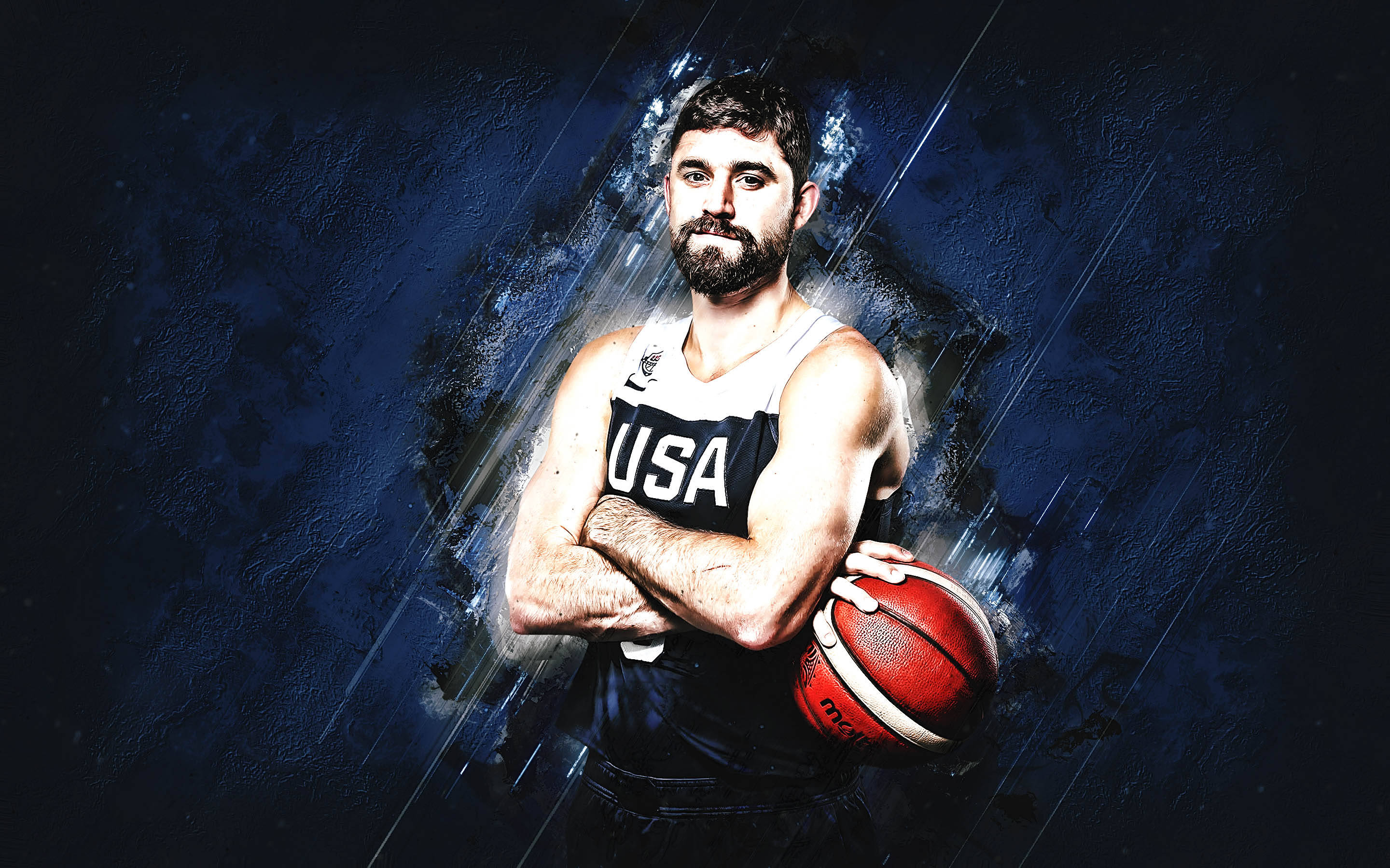 Joe Harris 美國隊插畫 壁紙
