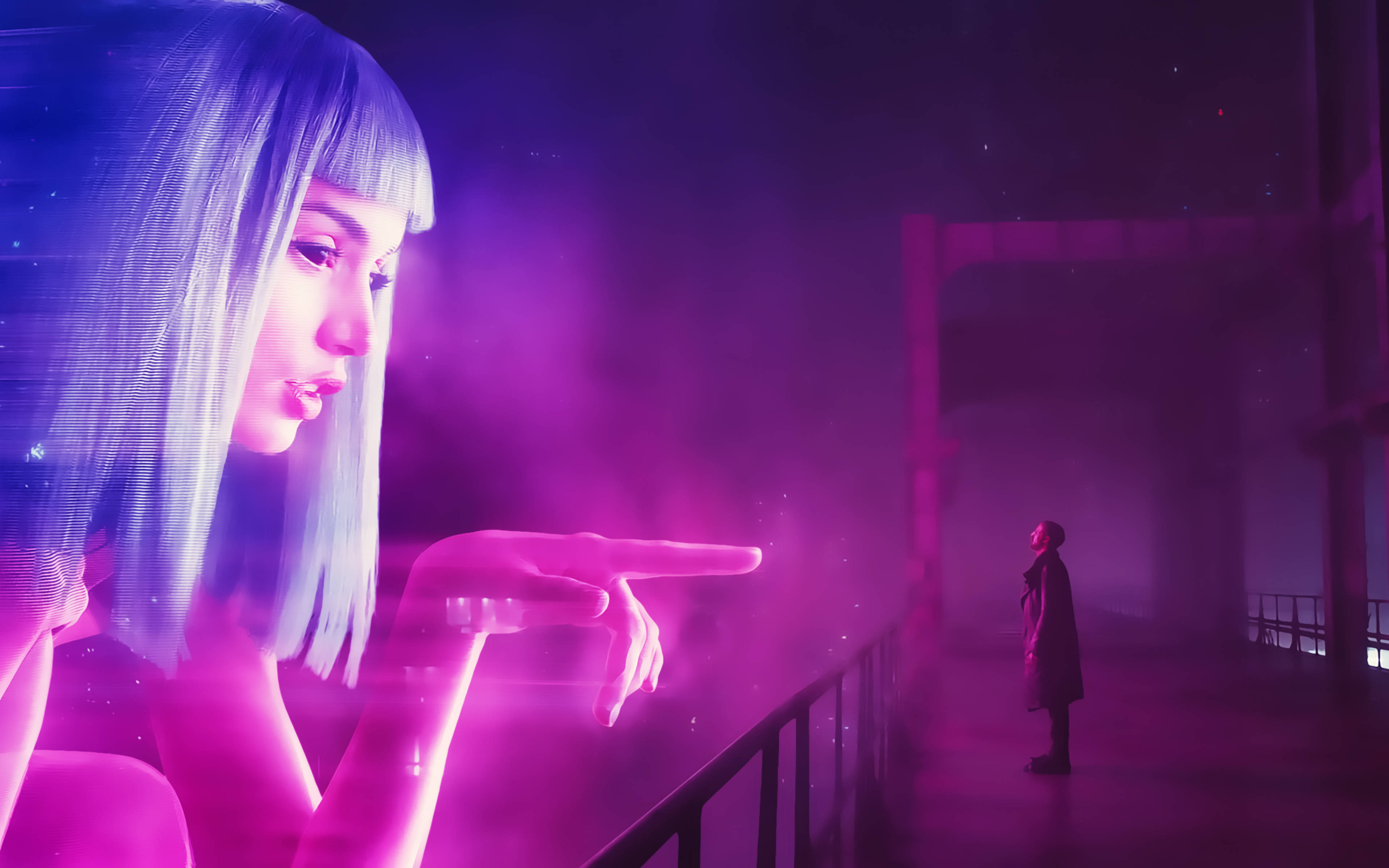 數位伴侶 Joi《銀翼殺手2049》4K 壁紙