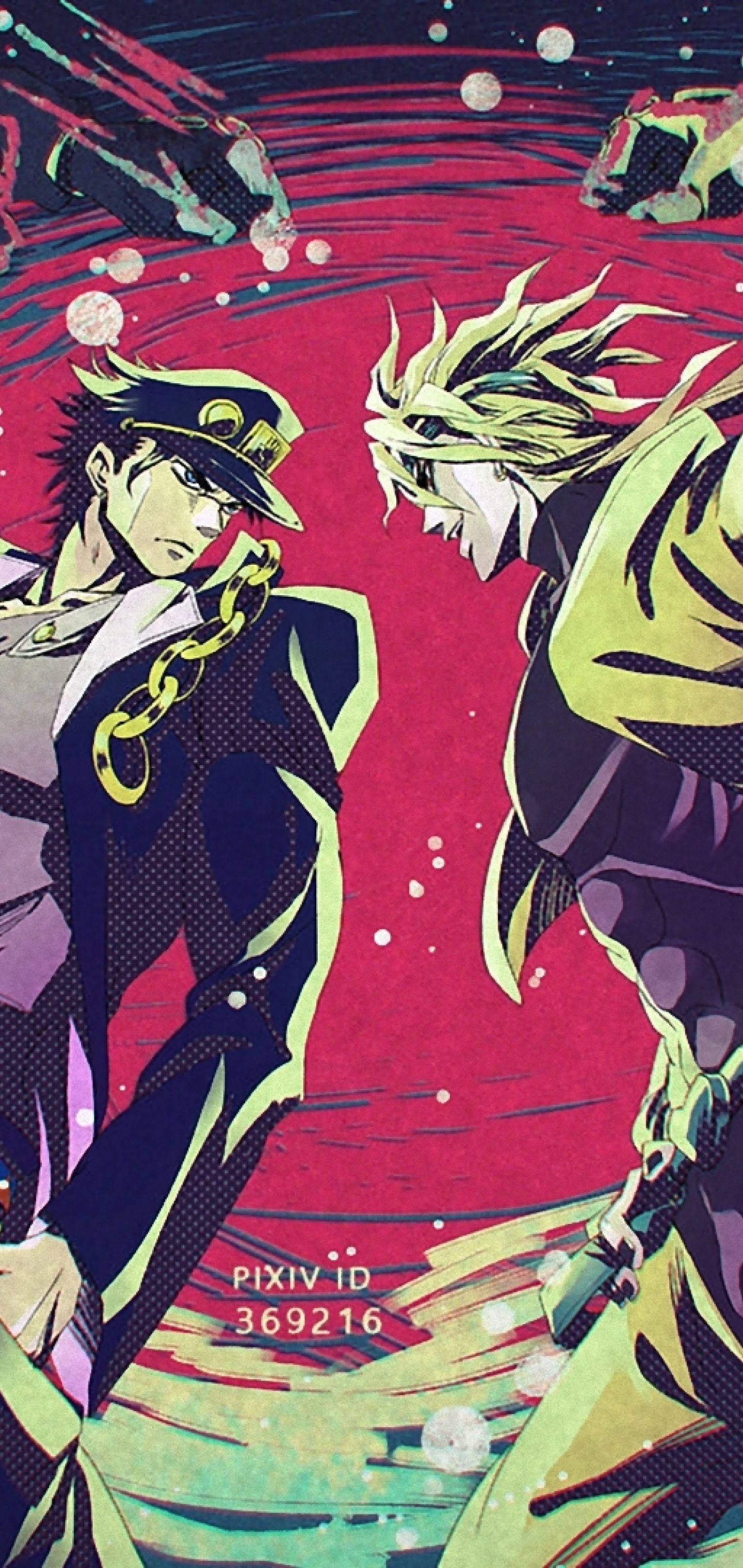 《JoJo的奇妙冒險》中承太郎與迪奧的史詩對決 壁紙