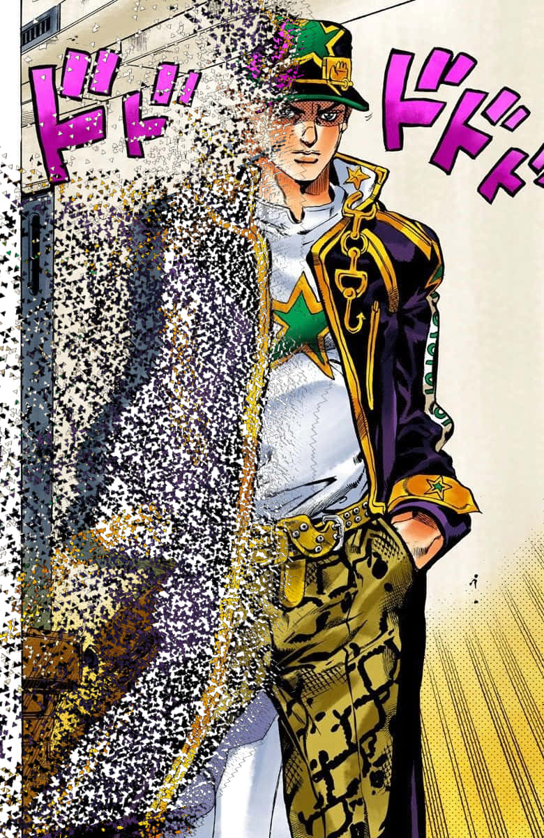 Jotaro Kujo 潇洒姿势 壁紙