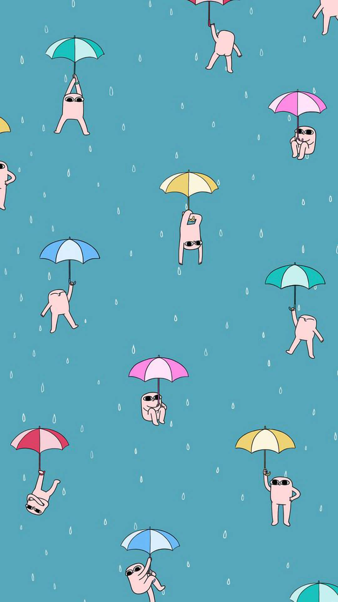 搞笑Ketnipz下雨美學 壁紙