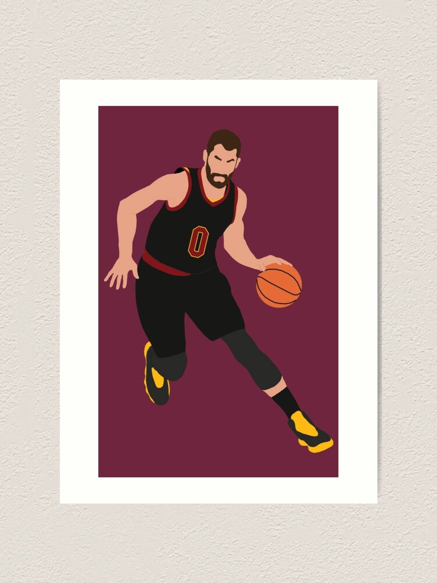 Kevin Love 肖像漫畫 壁紙