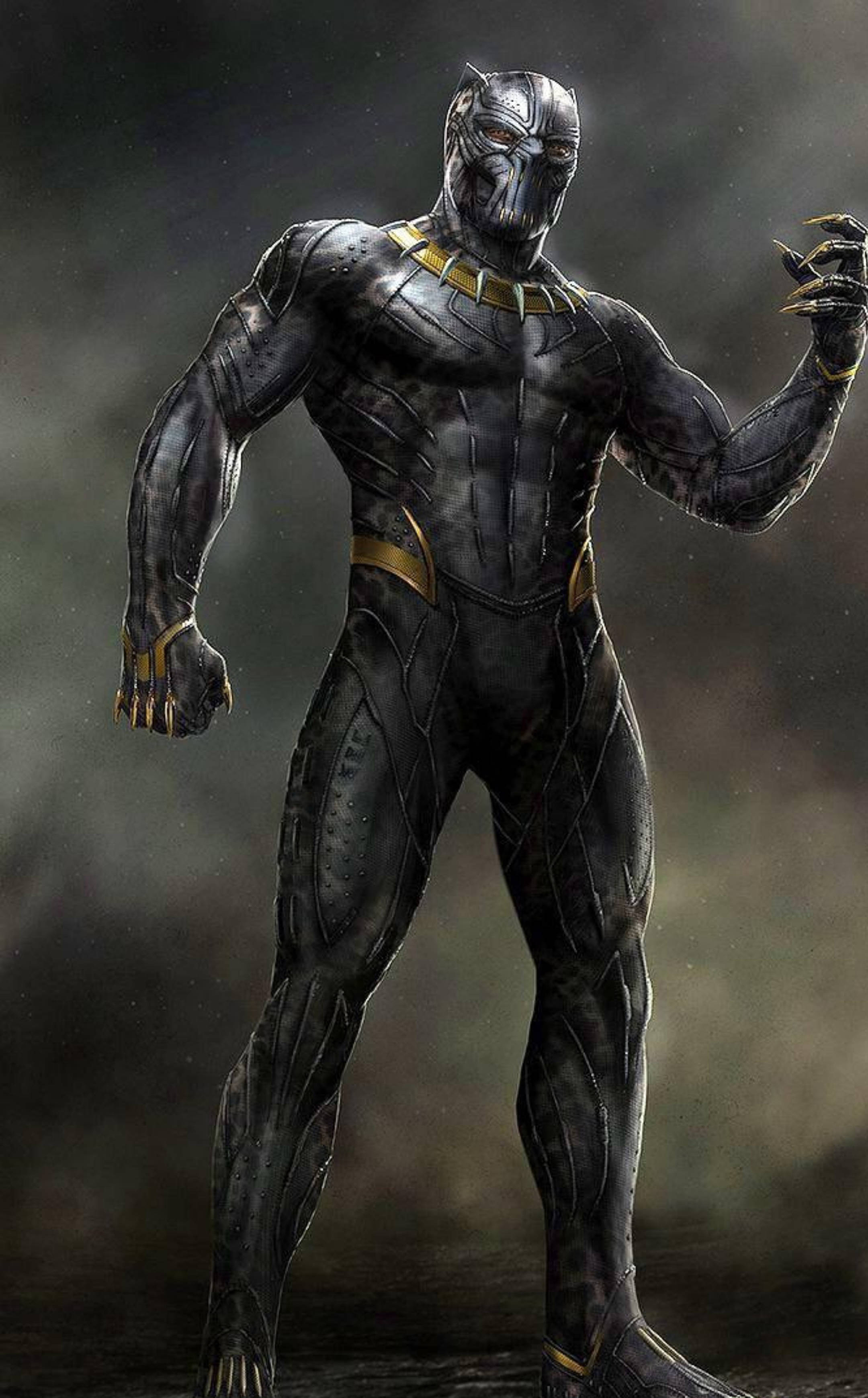 Killmonger 數位插畫 壁紙