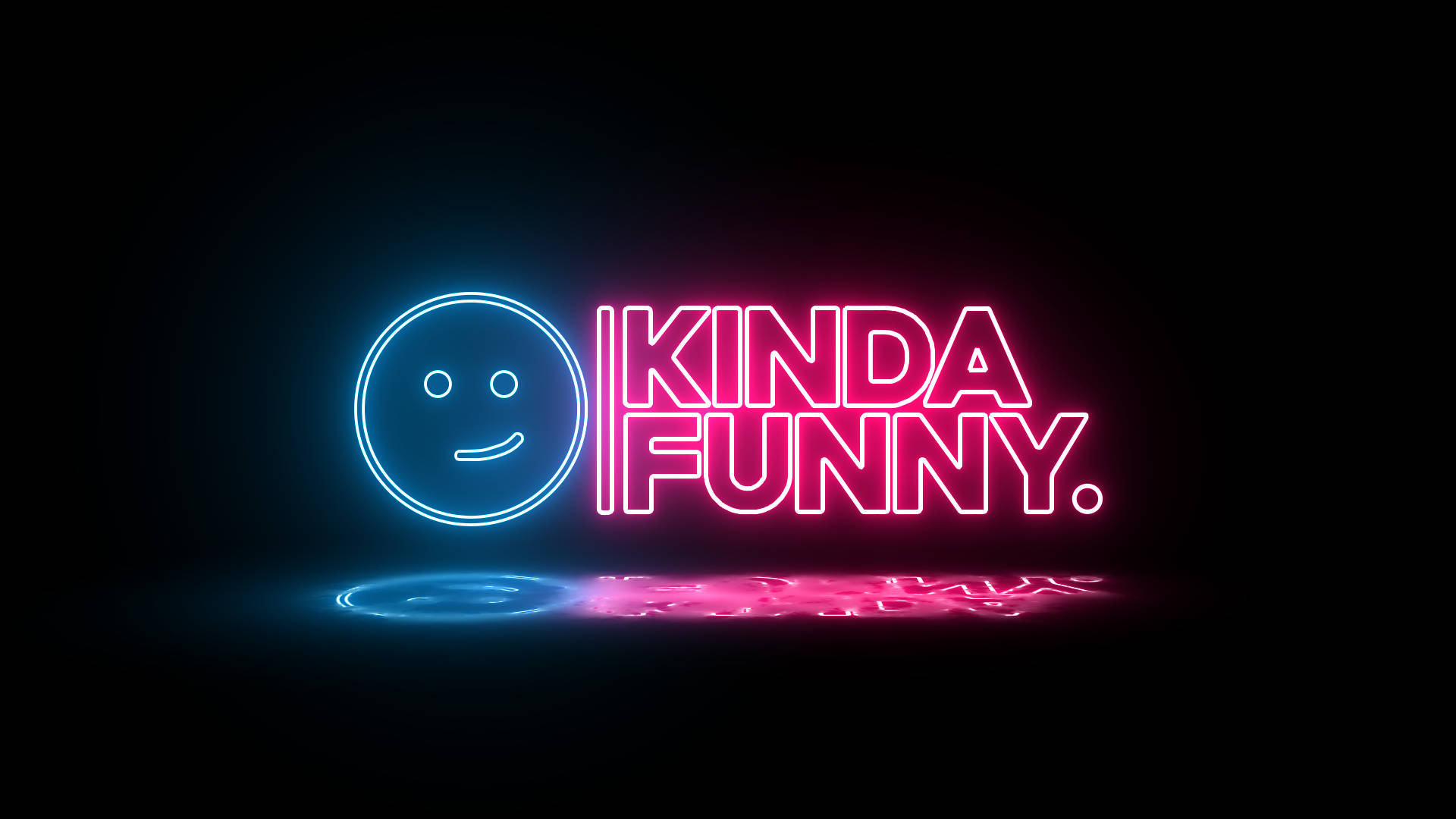Kinda Funny 霓虹微笑 壁紙