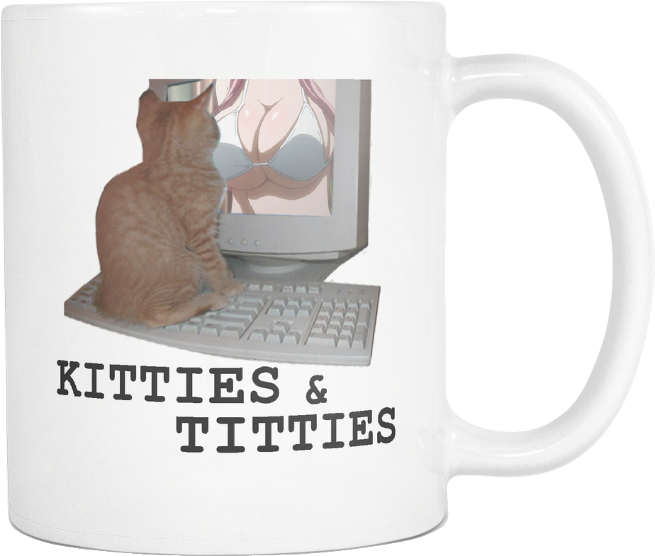 Kittiesand Titties 馬克杯 壁紙