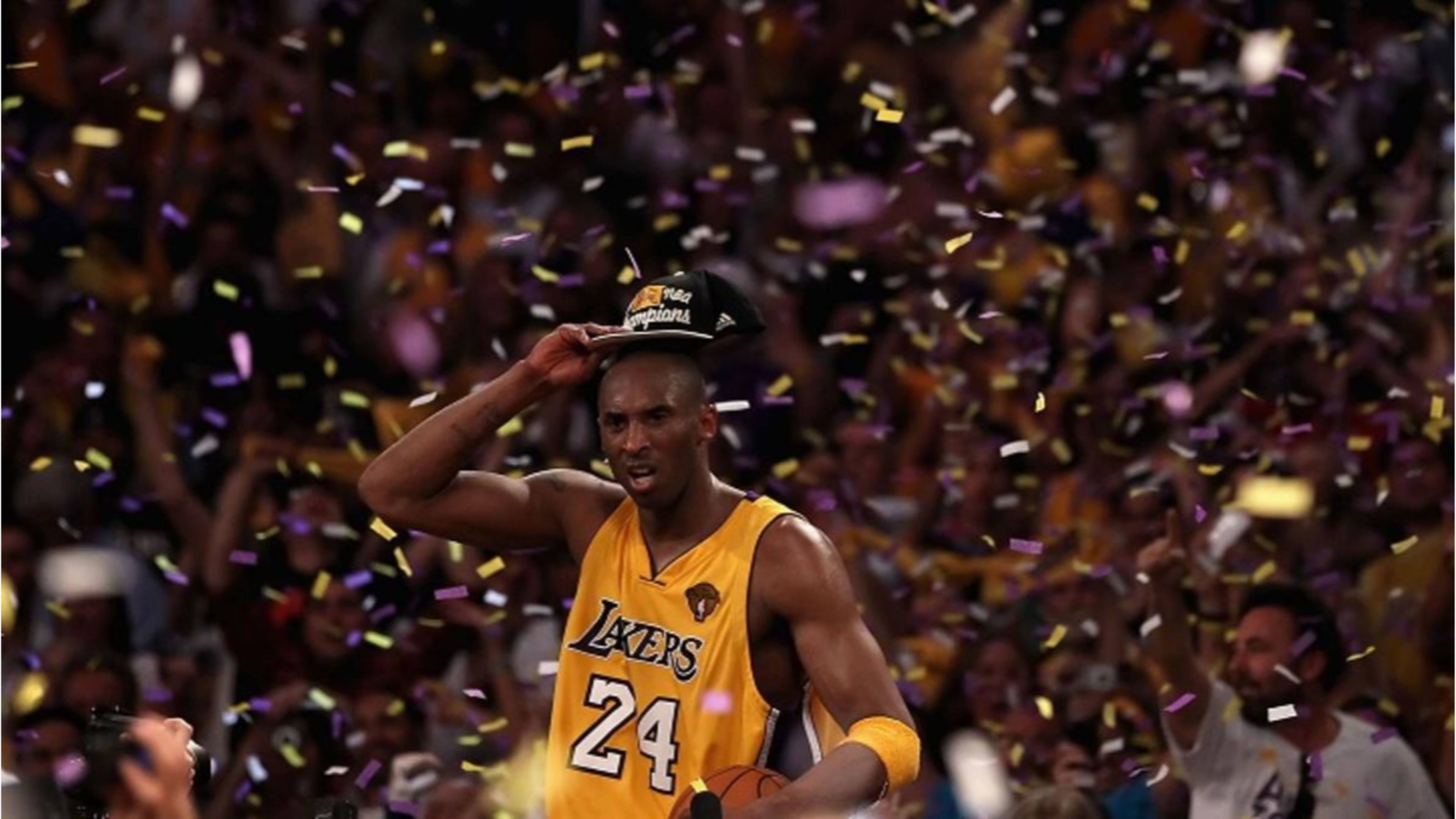 Kobe Bryant 彩帶紛飛 4K 壁紙