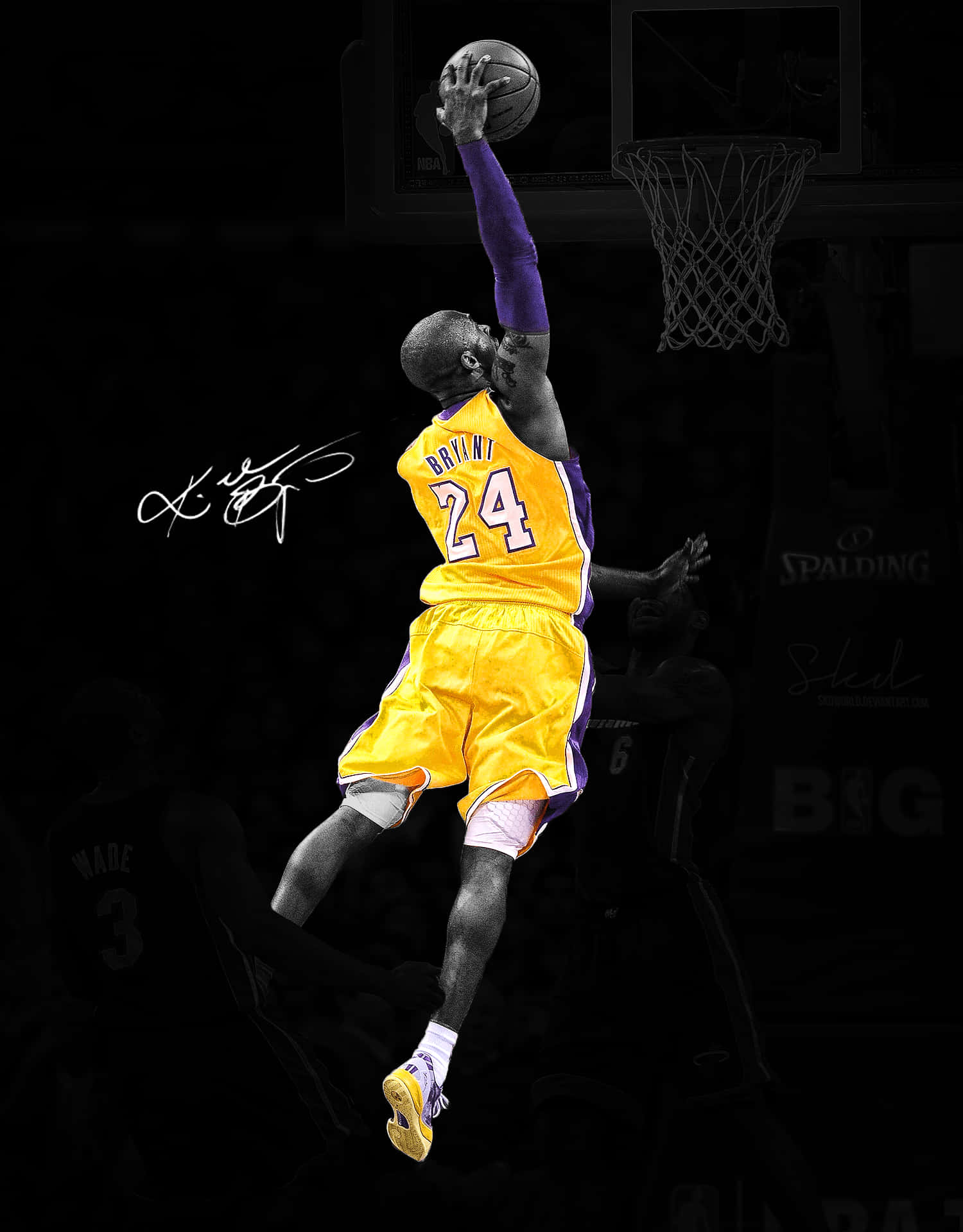 Kobe Bryant 招牌跳投 壁紙