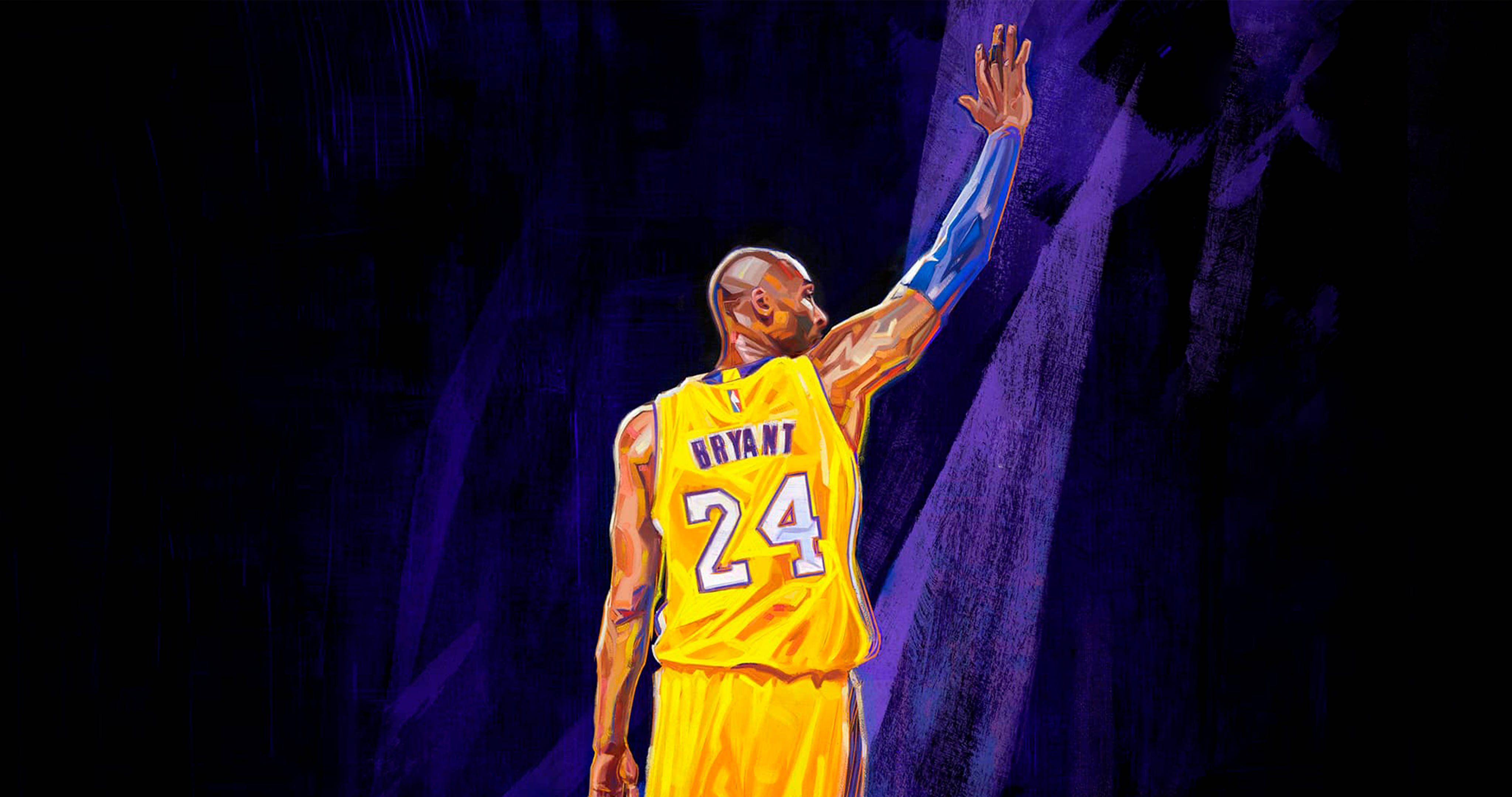Kobe Bryant 酷炫波浪 壁紙