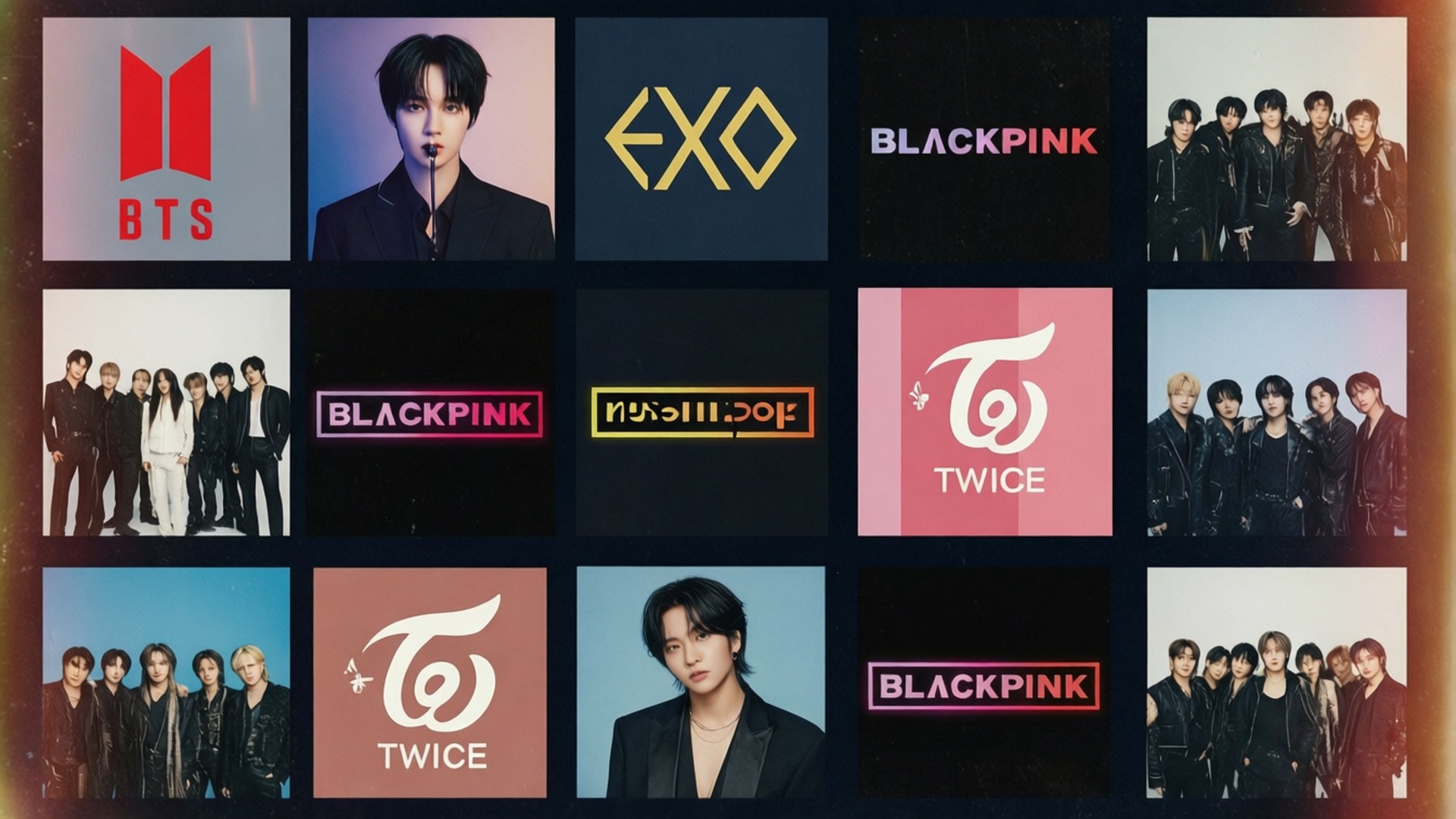 Kpop 專輯拼貼 壁紙