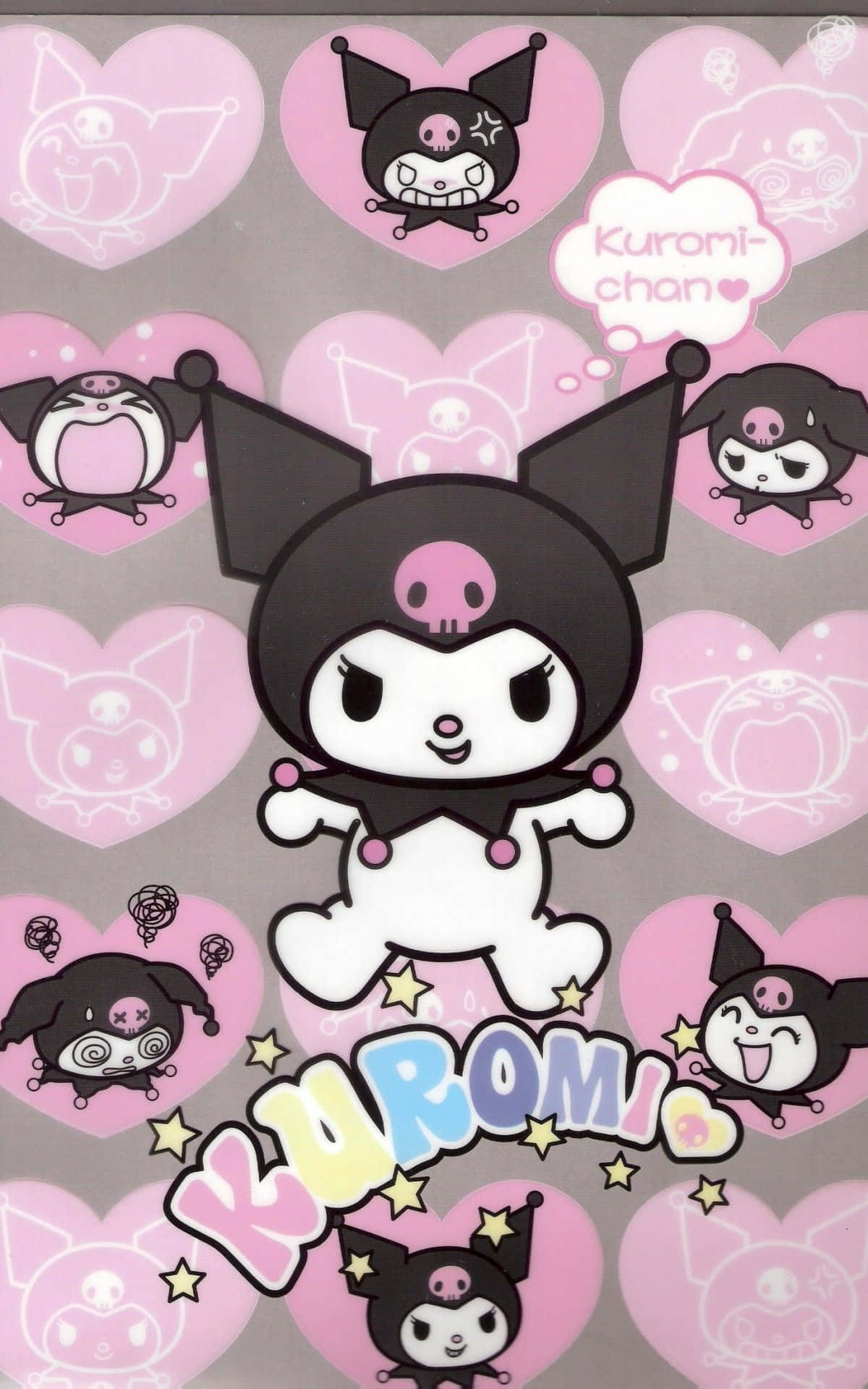 享受你的 Kuromi iPhone，喜愛可愛 Hello Kitty 角色的完美選擇。 壁紙