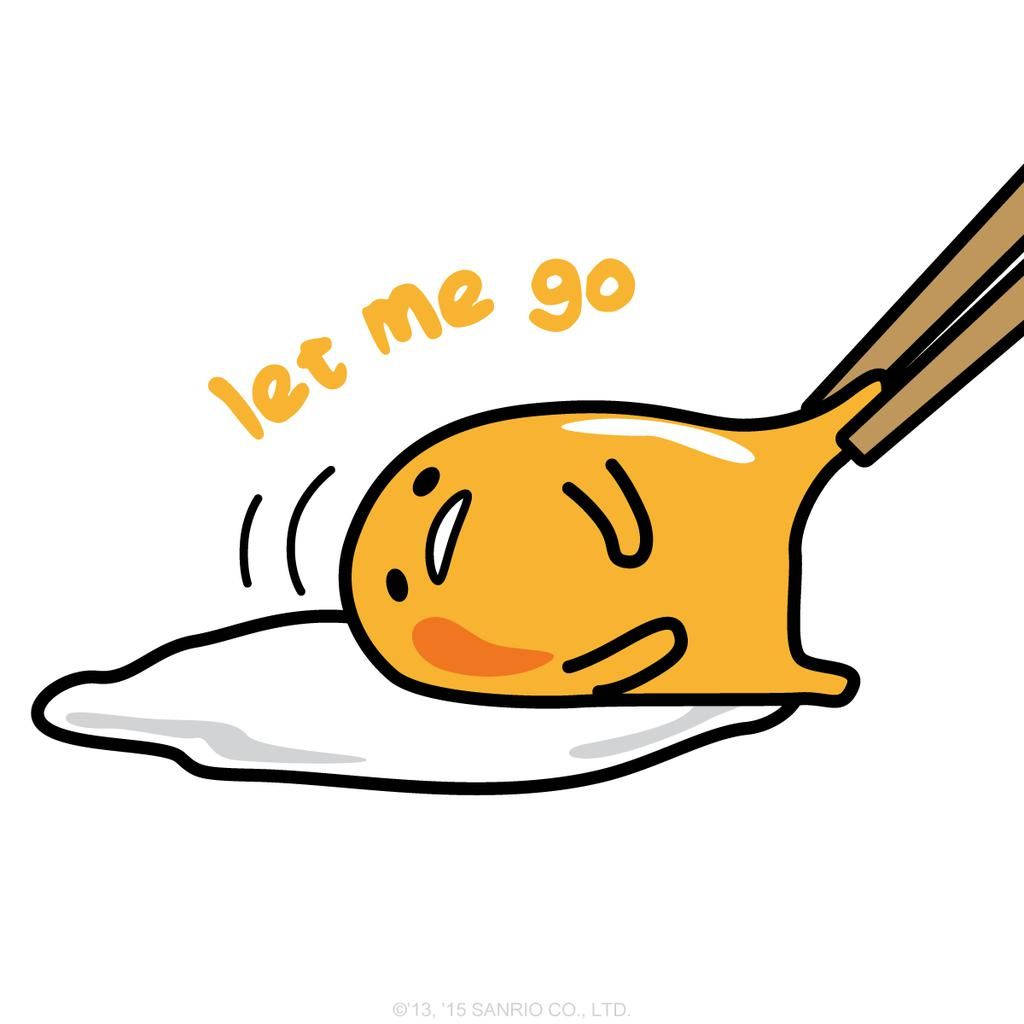 Let Me Go By Gudetama 美学 壁紙