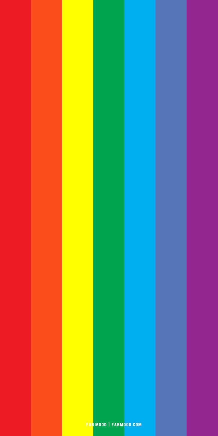 美學LGBT彩虹條紋 壁紙