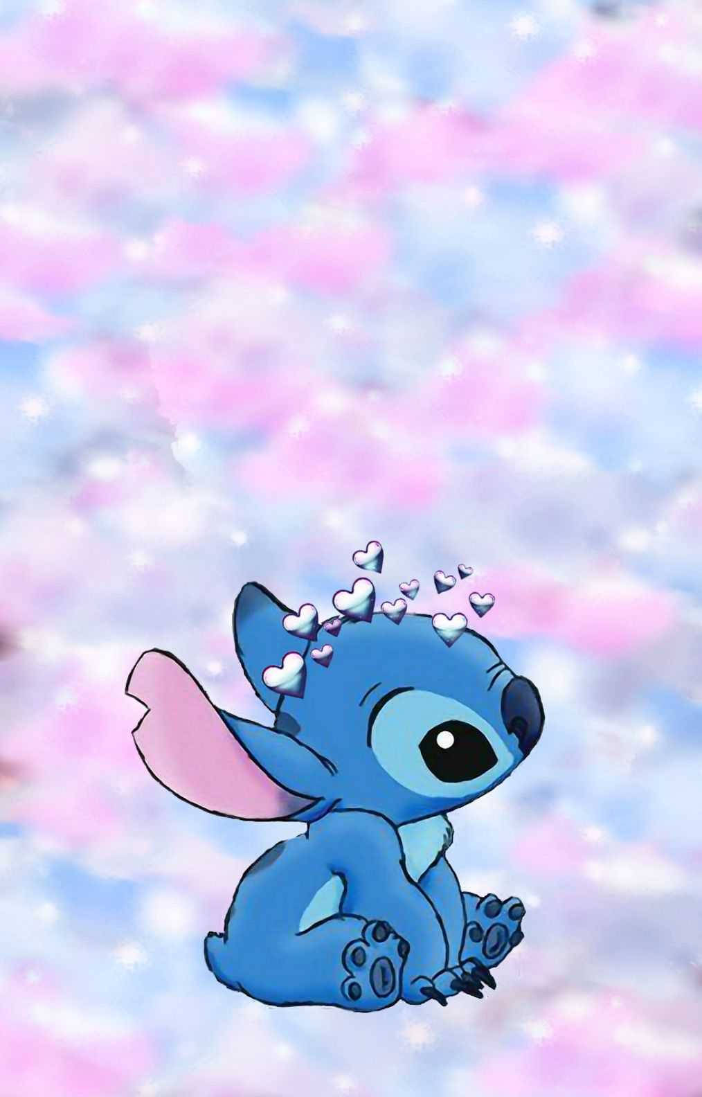 粉彩史迪奇 Lilo And Stitch iPhone 桌布 壁紙