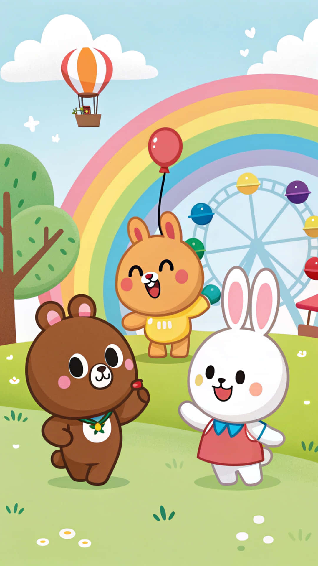 LINE Friends 桌布 壁紙