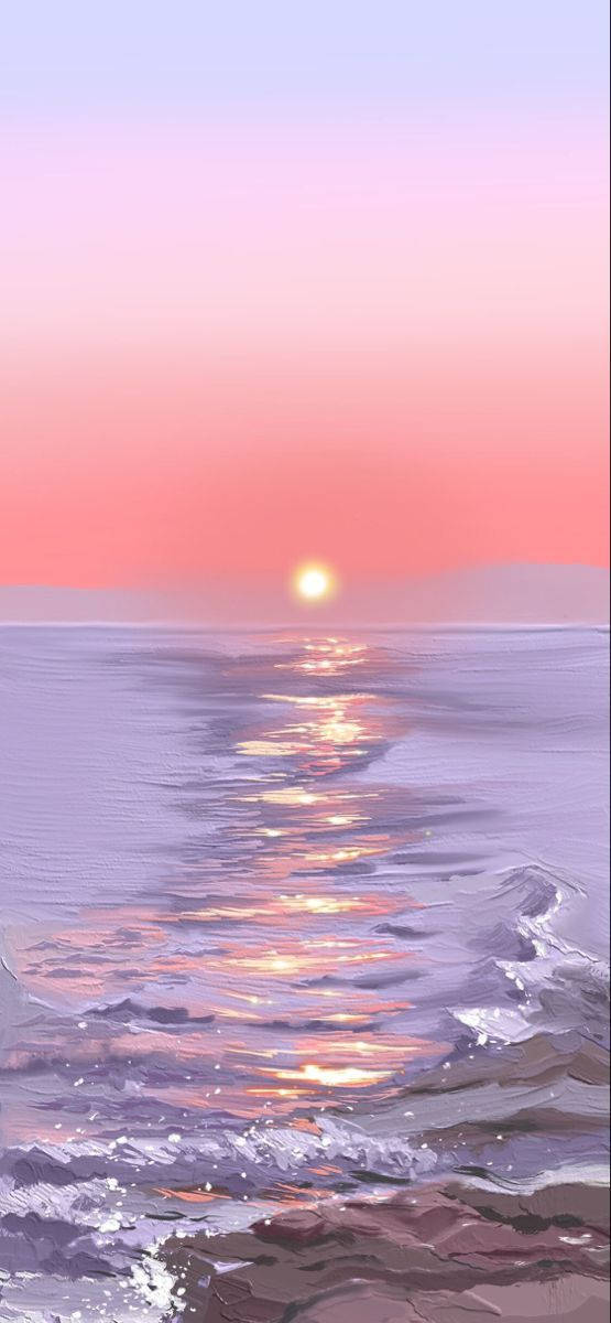 Lo Fi iPhone 海洋 壁紙