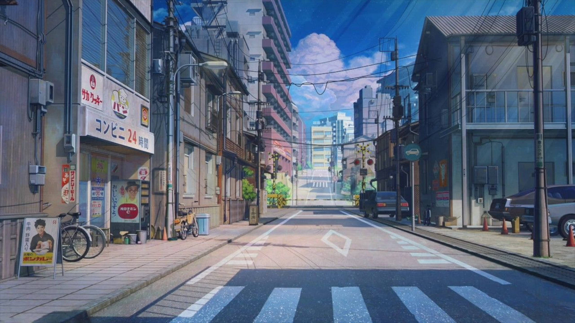 Lo Fi 動漫風格東京日本街道 壁紙