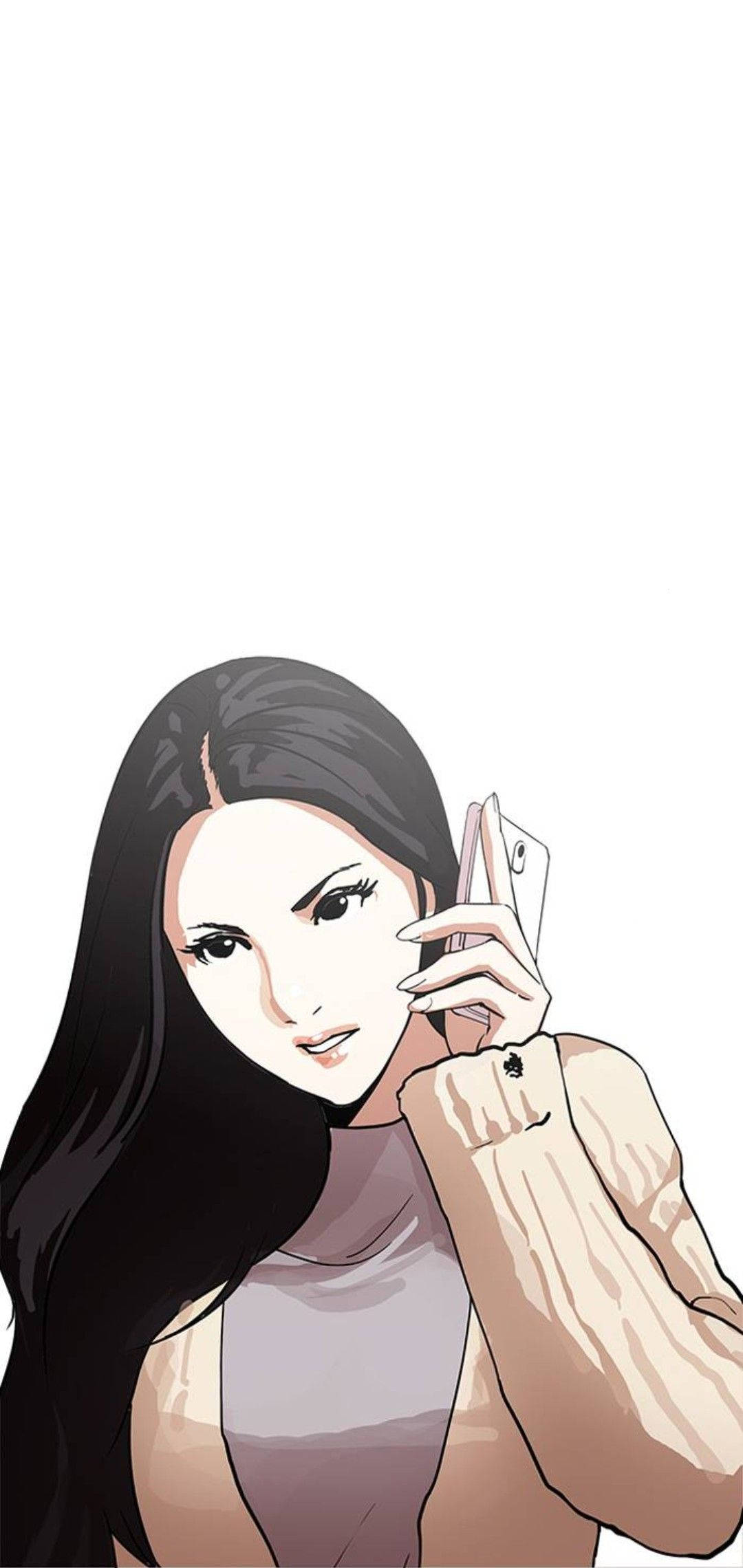 Lookism Crystal On Phone 壁紙