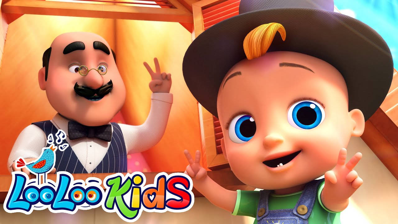 約翰尼戴著高頂帽 Looloo Kids 壁紙