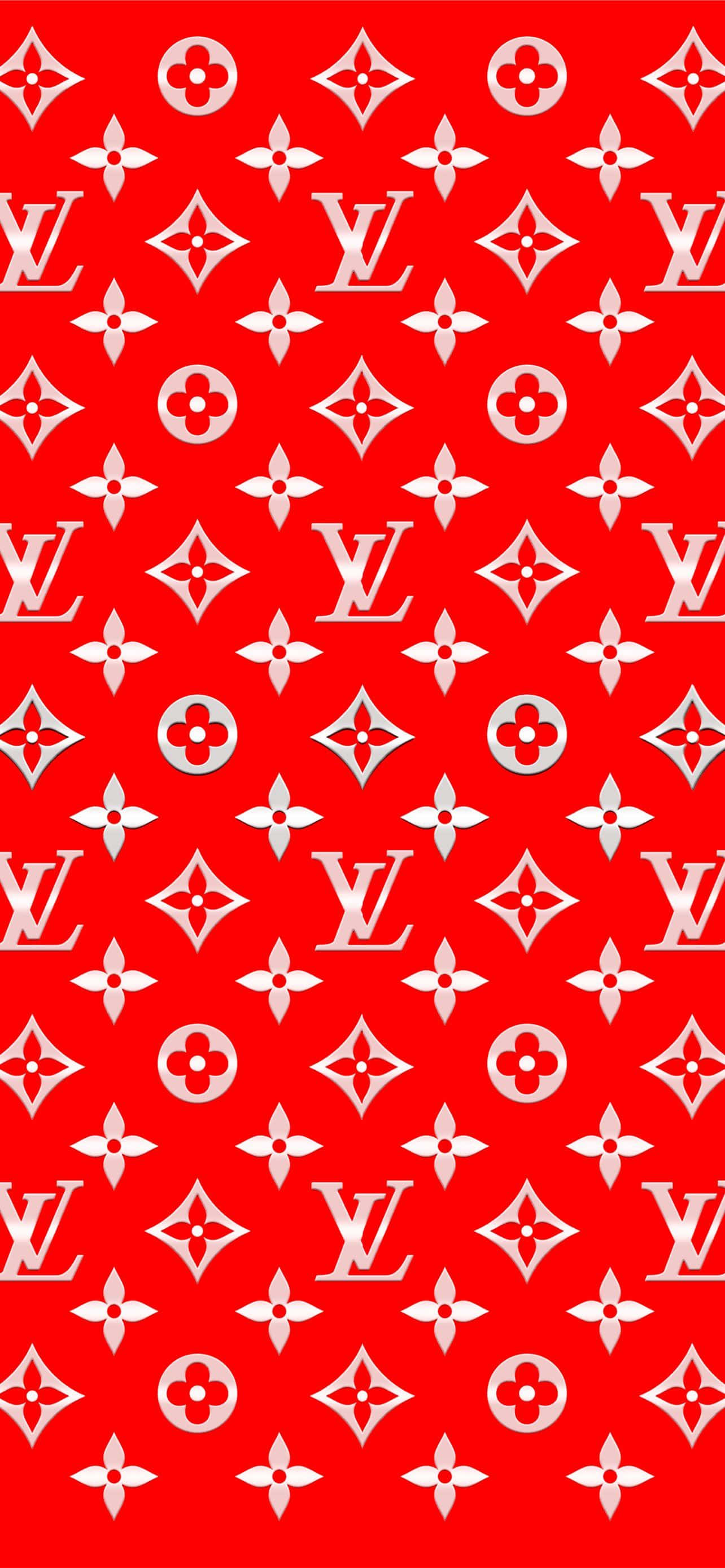 Louis Vuitton的經典圖案 壁紙