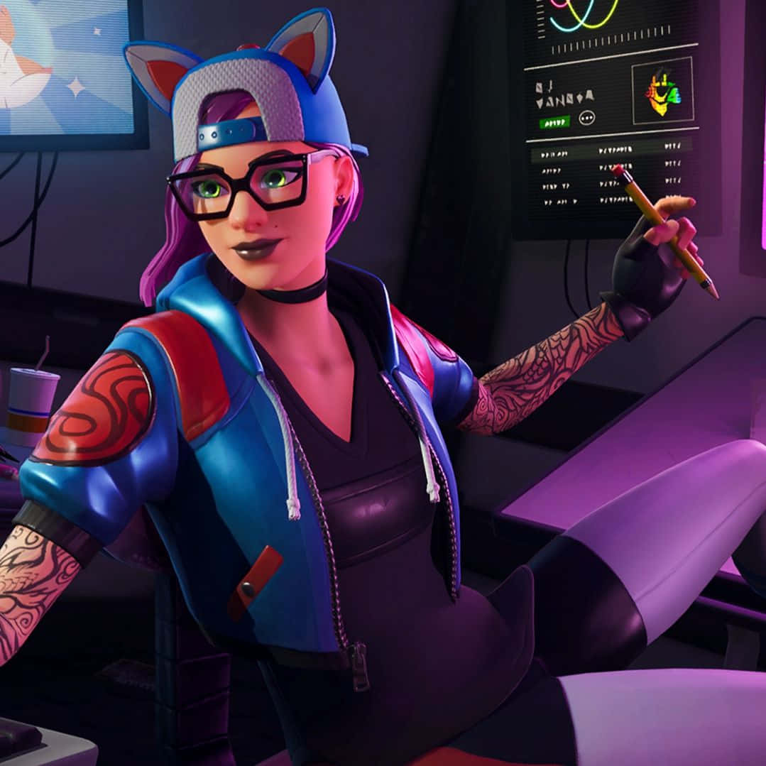 Lynx Fortnite 無馬尾造型 壁紙