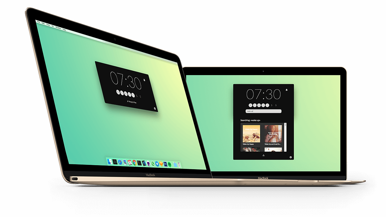 Mac Book 双屏幕设置 壁紙
