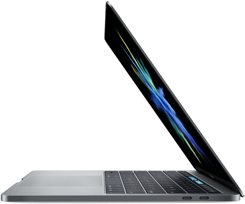 Mac Book Pro 側面視角 壁紙